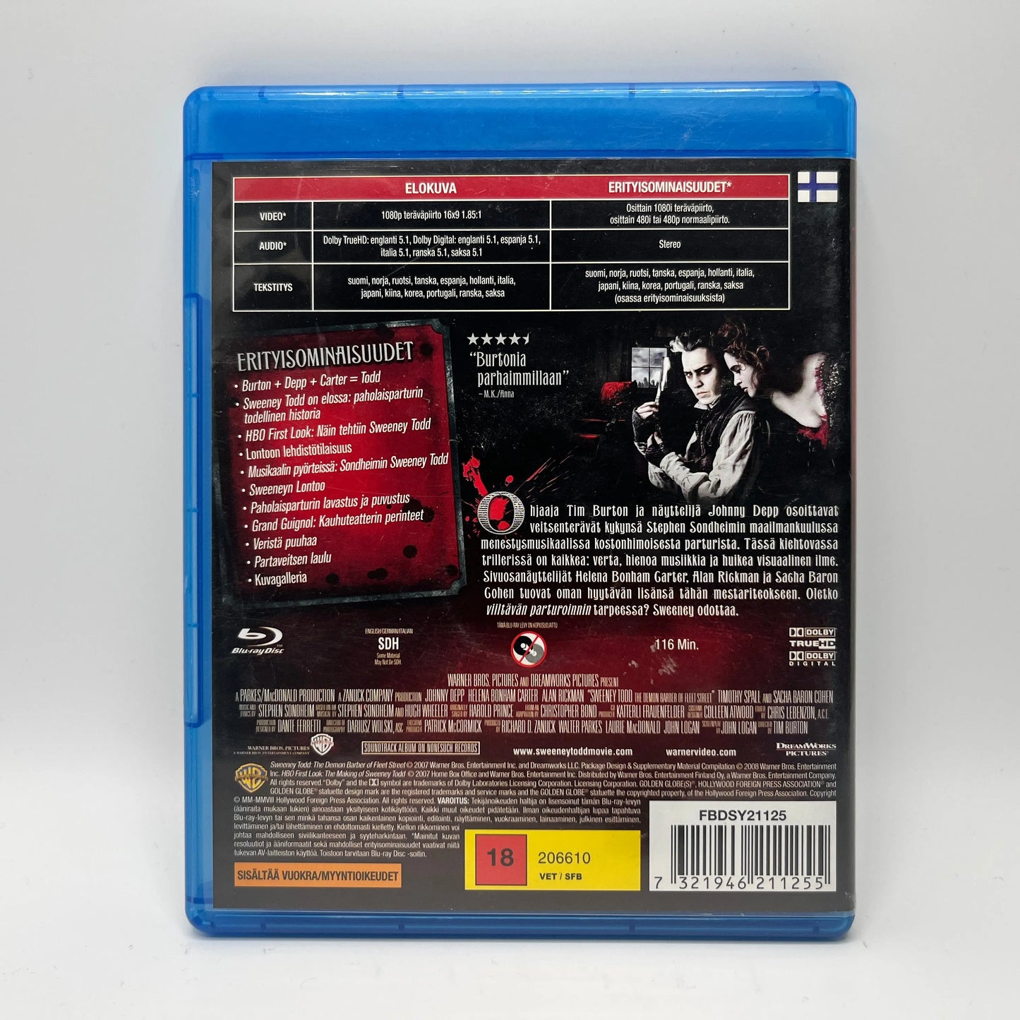 Sweeney Todd (Blu-Ray)
