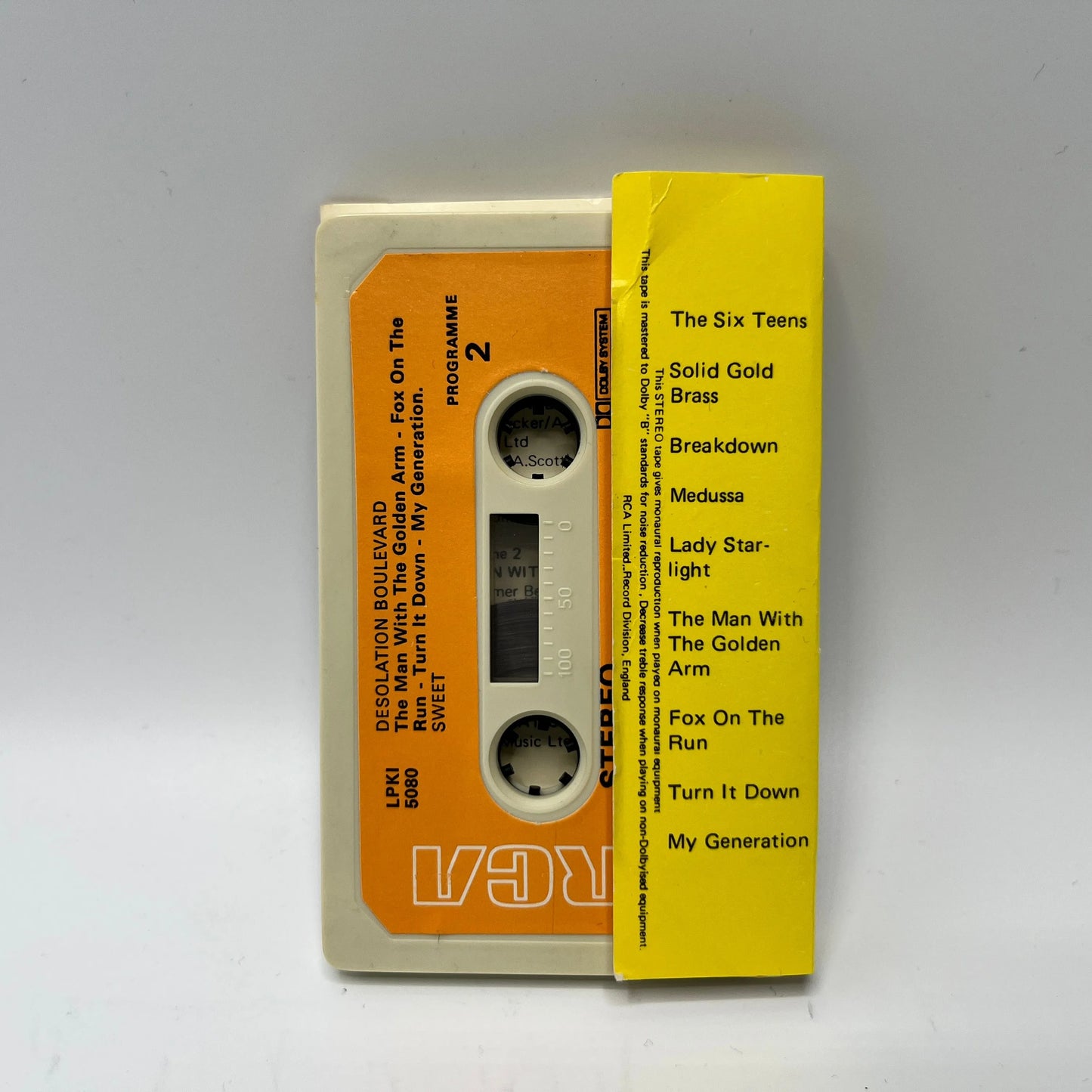 Sweet - Desolation Boulevard C-Kasetti