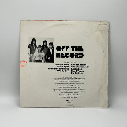 Sweet - Off The Record LP