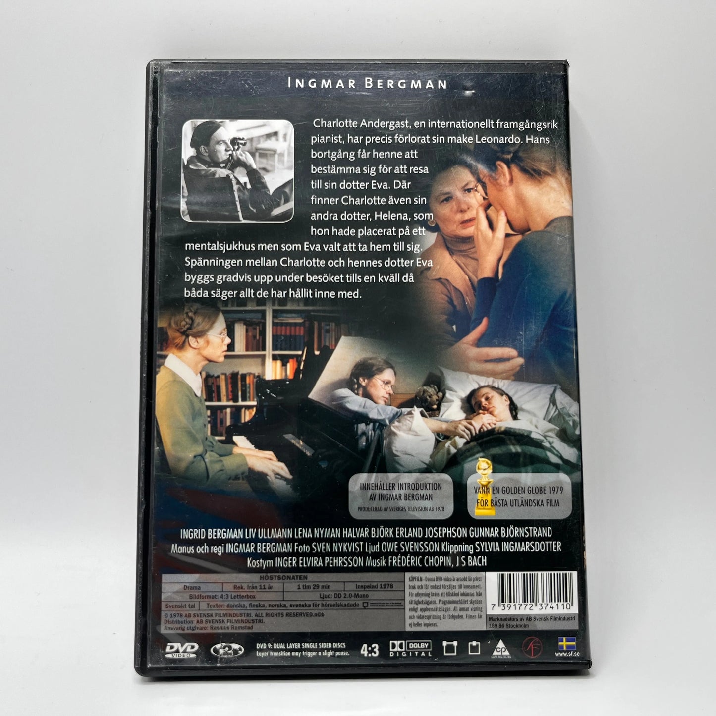 Syyssonaatti - Höstsonaten (DVD)