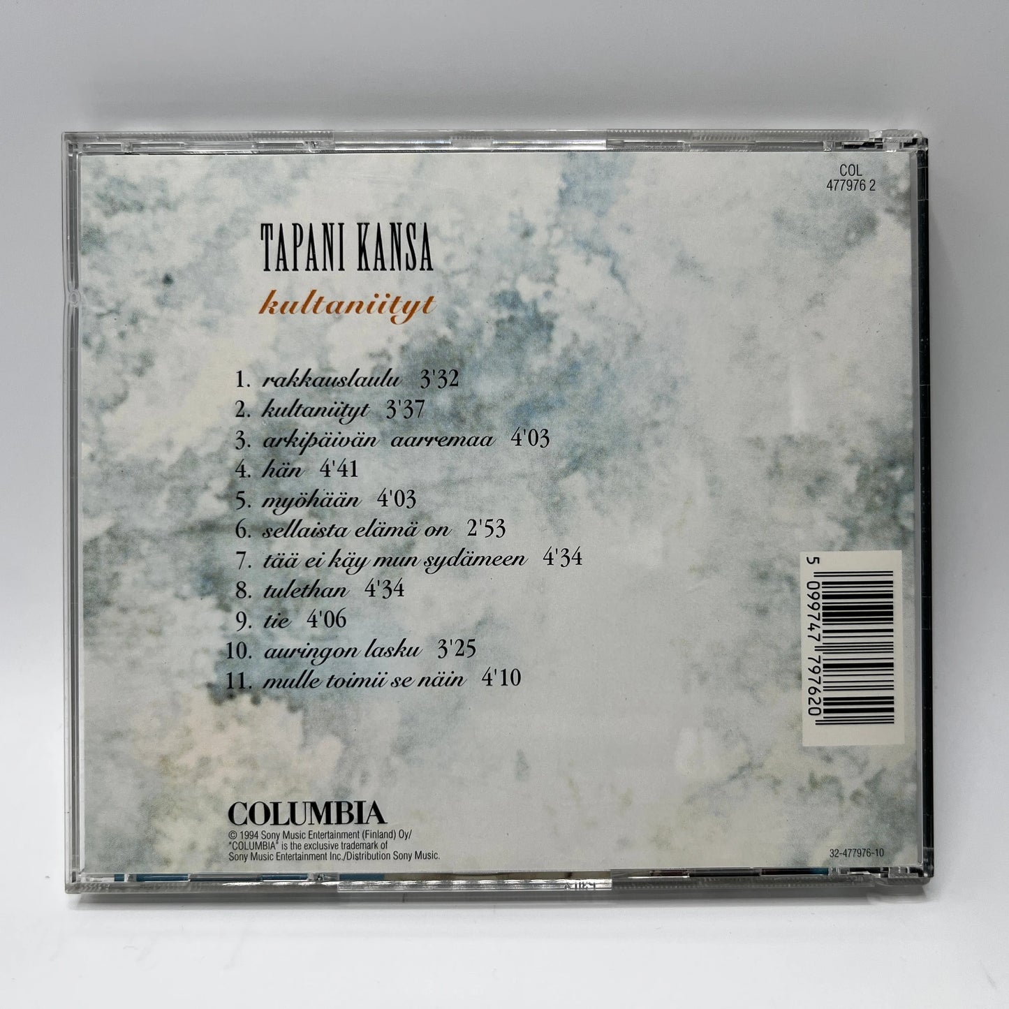 Tapani Kansa – Kultaniityt CD