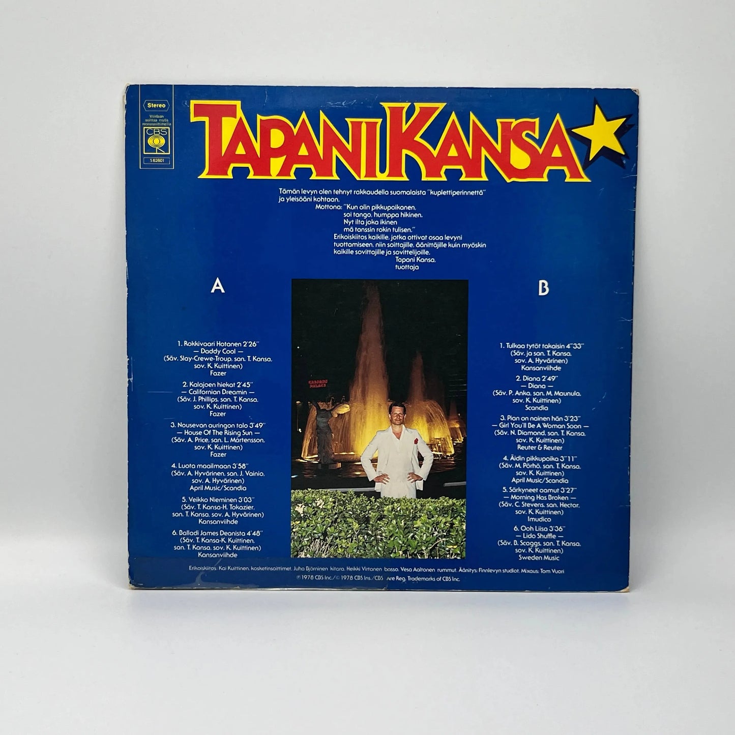 Tapani Kansa - Rokkivaari Hotanen LP