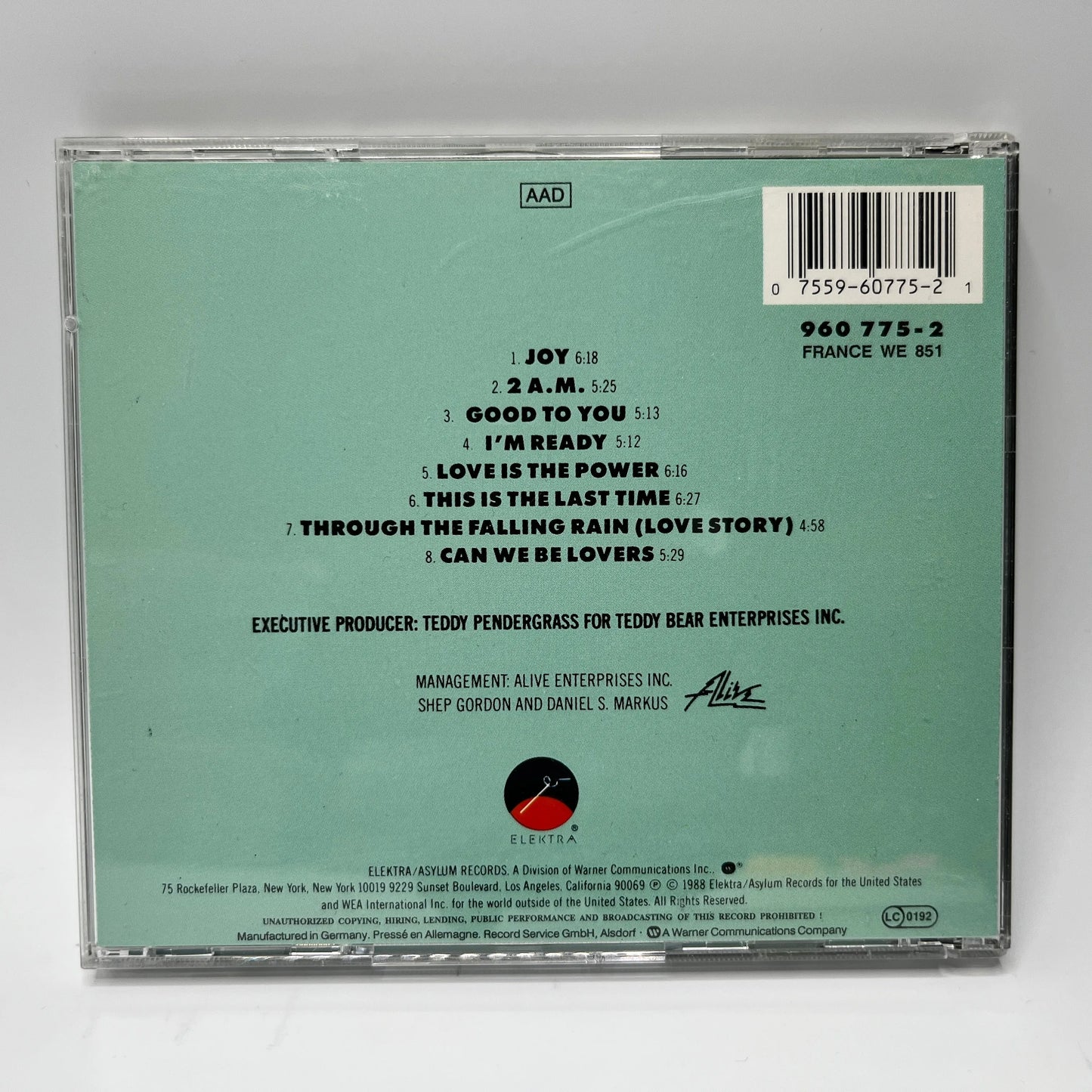 Teddy Pendergrass – Joy CD