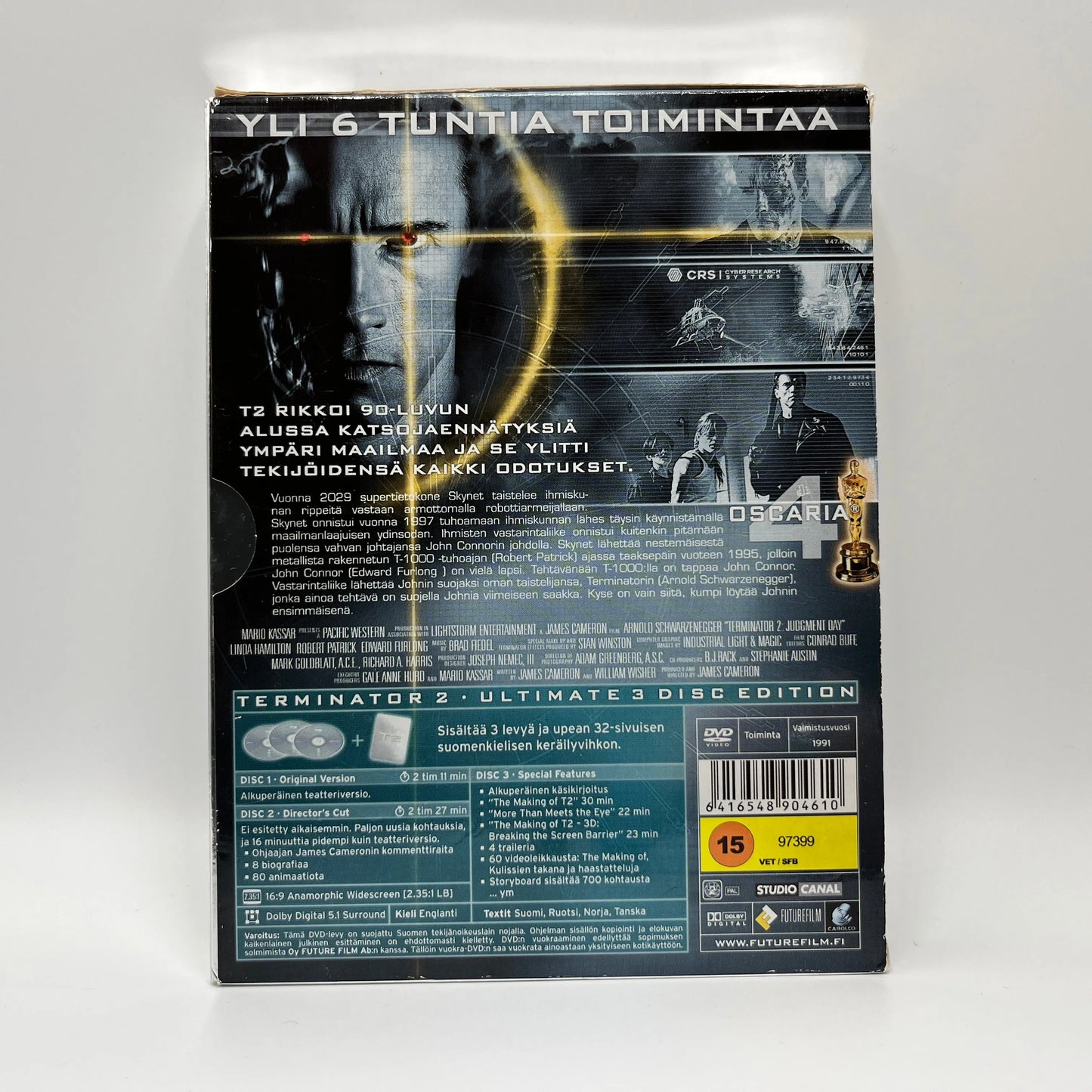 Terminator 2 - Tuomion Päivä (DVD Box)