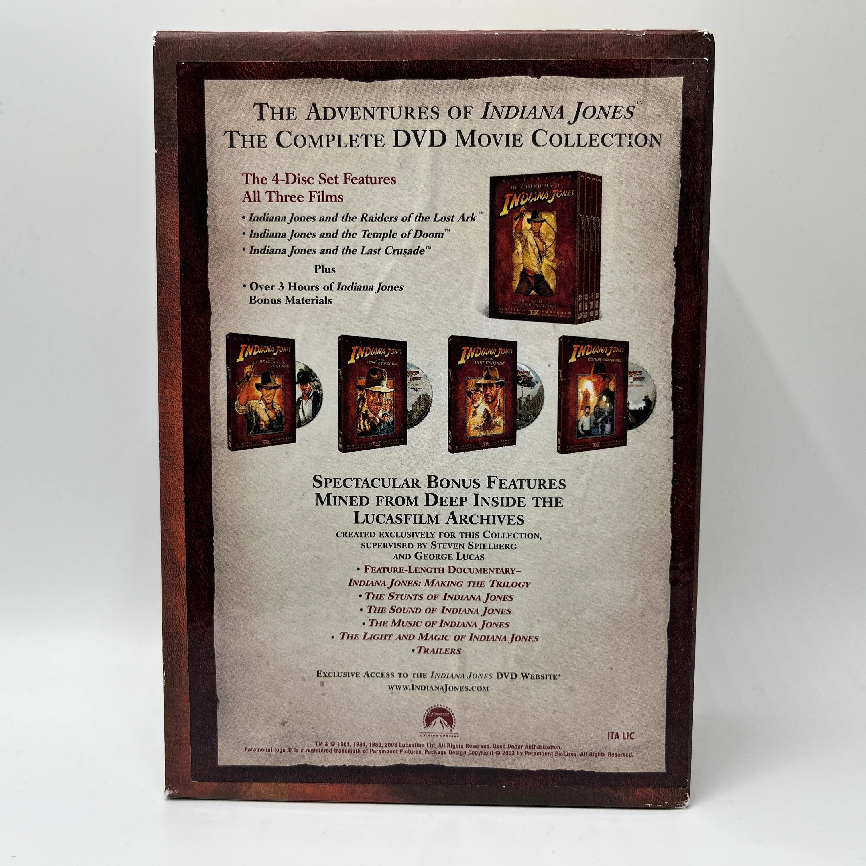 The Adventures Of Indiana Jones (DVD Box)