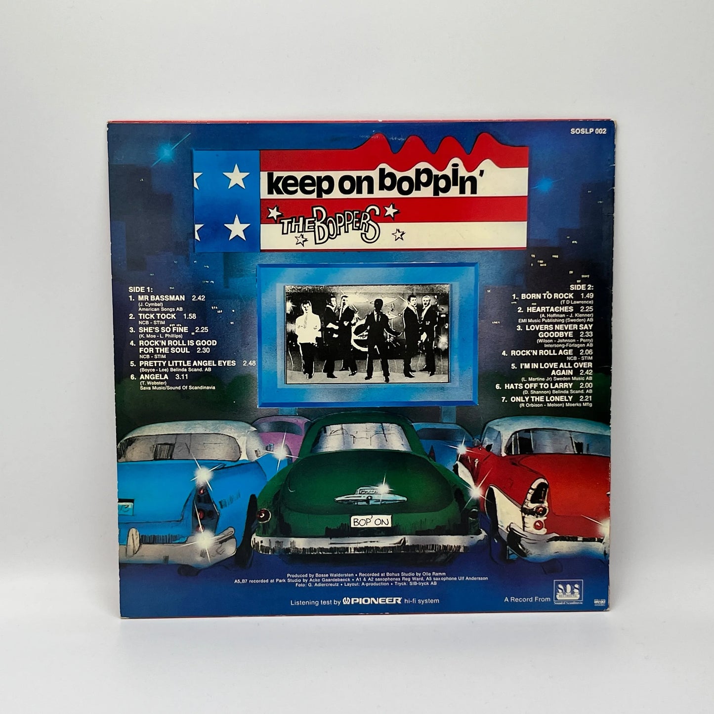 The Boppers - Keep On Boppin' LP