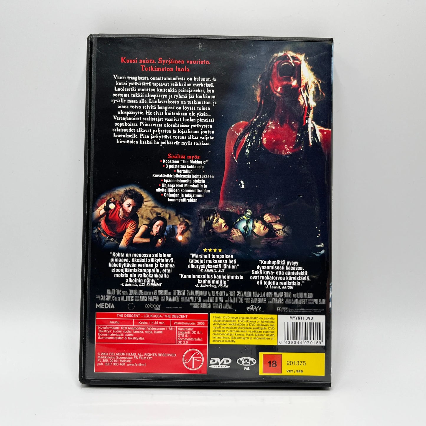 The Descent - Loukussa (DVD)