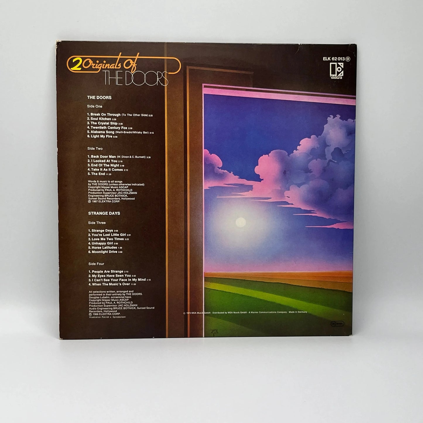 The Doors - 2 Originals Of The Doors 2LP