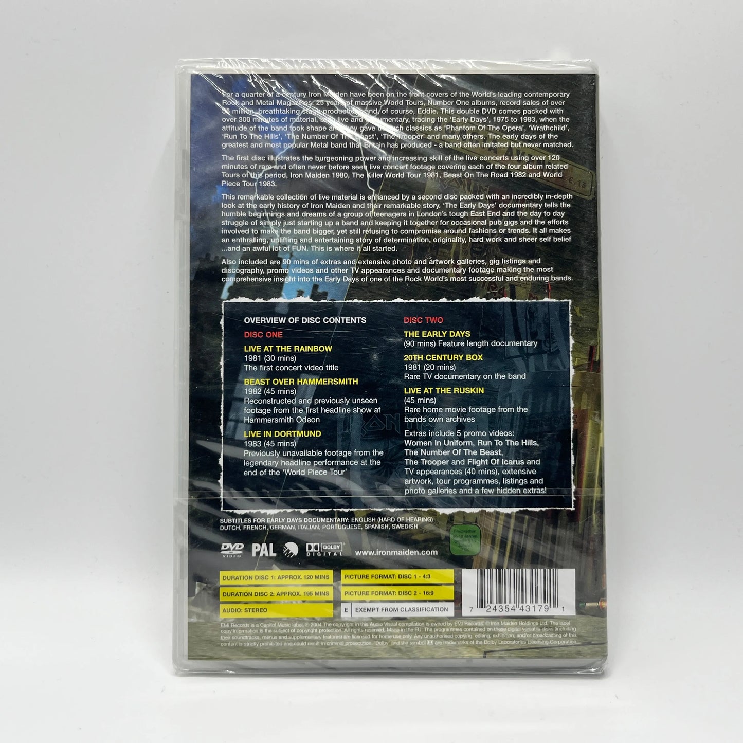 The History Of Iron Maiden - Part 1: The Early Days (DVD)