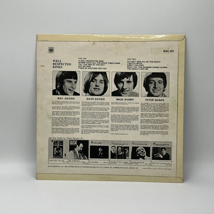 The Kinks - Well Respected Kinks LP