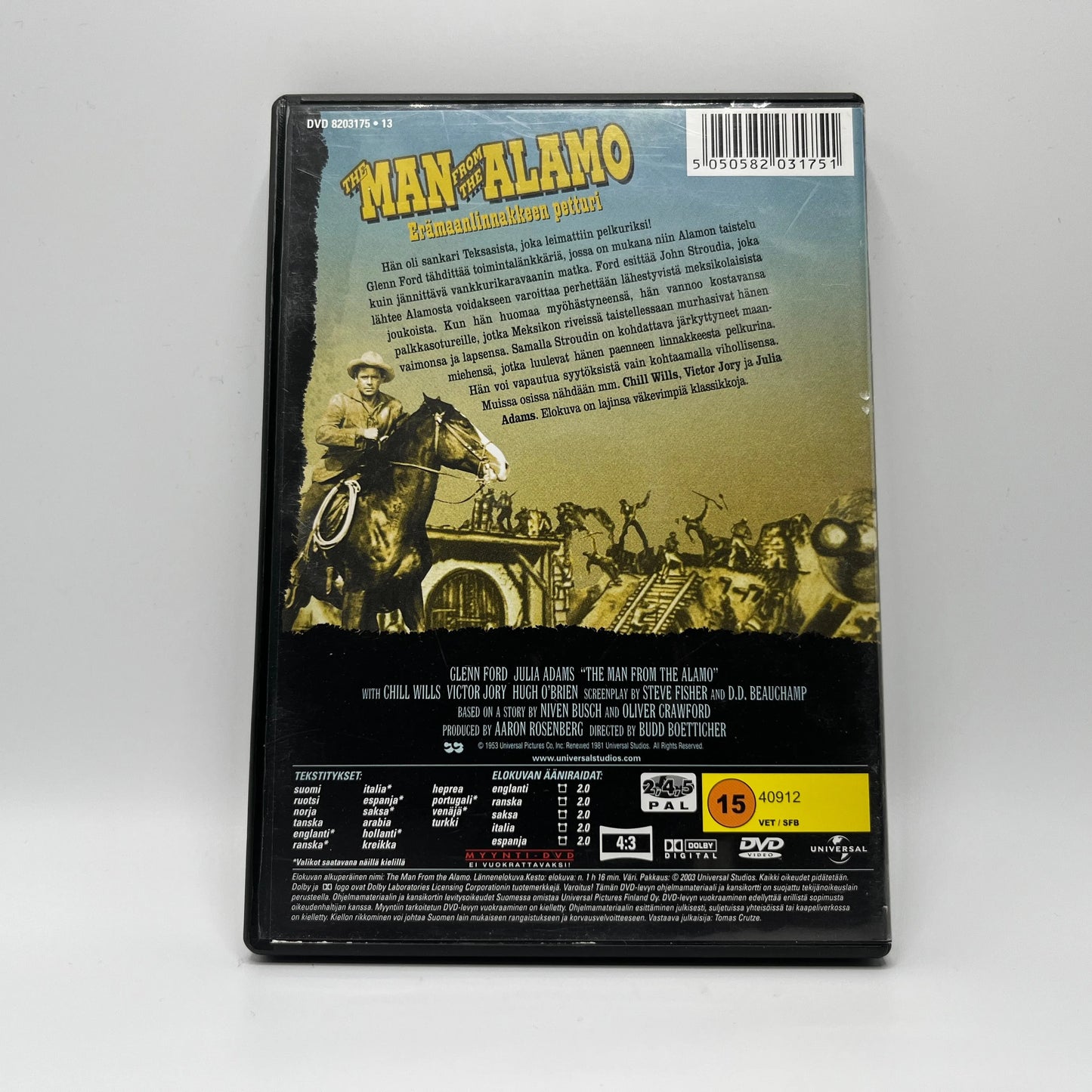 The Man From The Alamo (DVD)