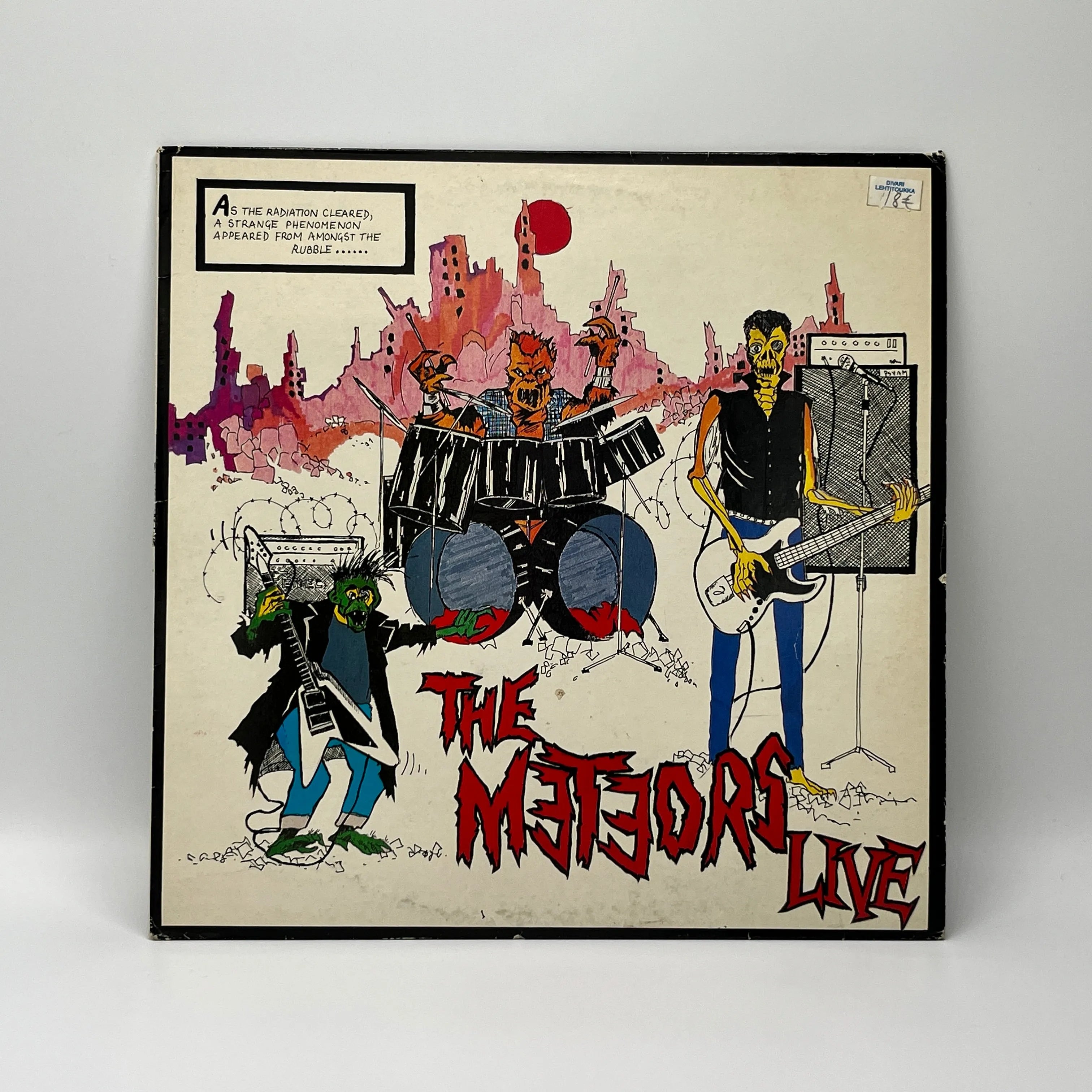 The Meteors Live - The Meteors Live LP