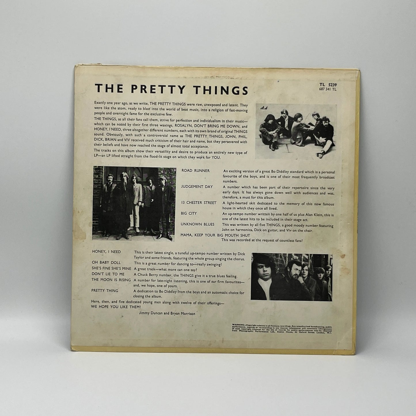 The Pretty Things - The Pretty Things LP