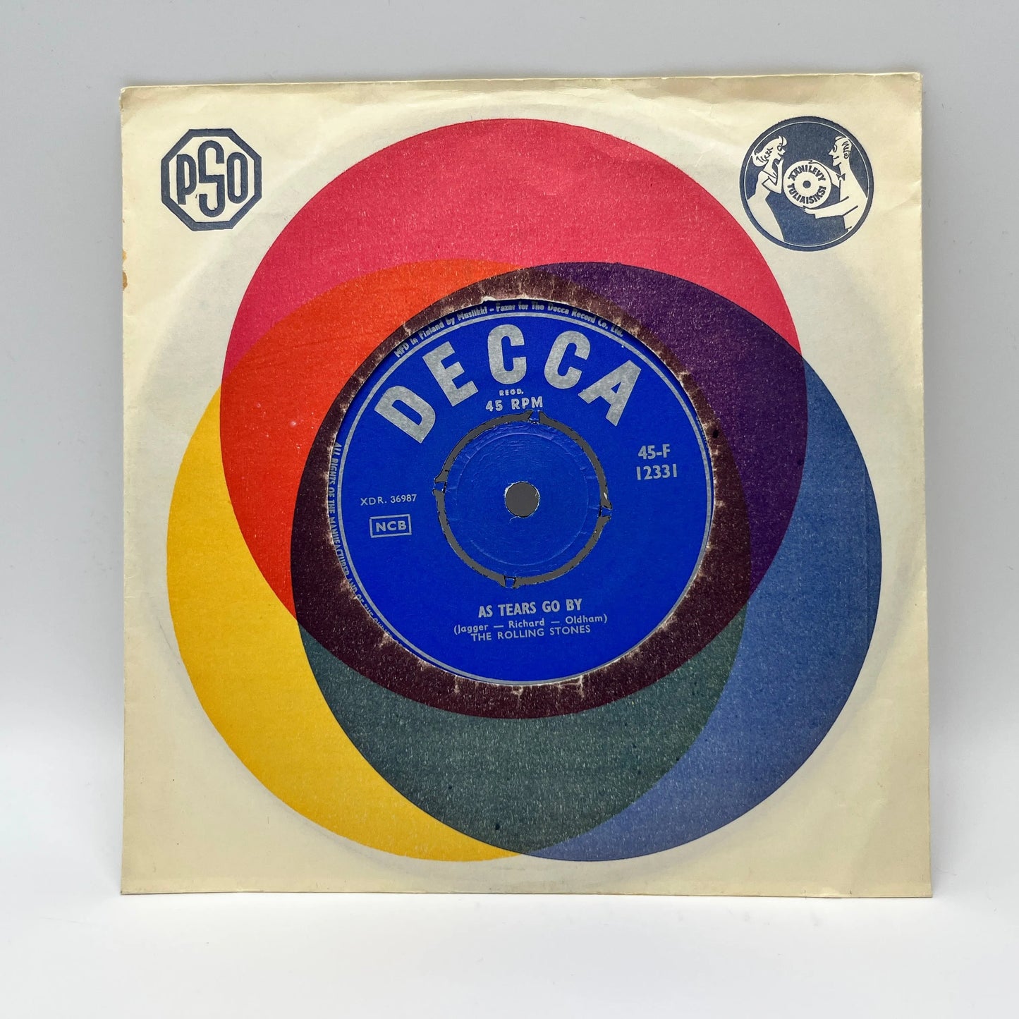 The Rolling Stones - As Tears Go By Single