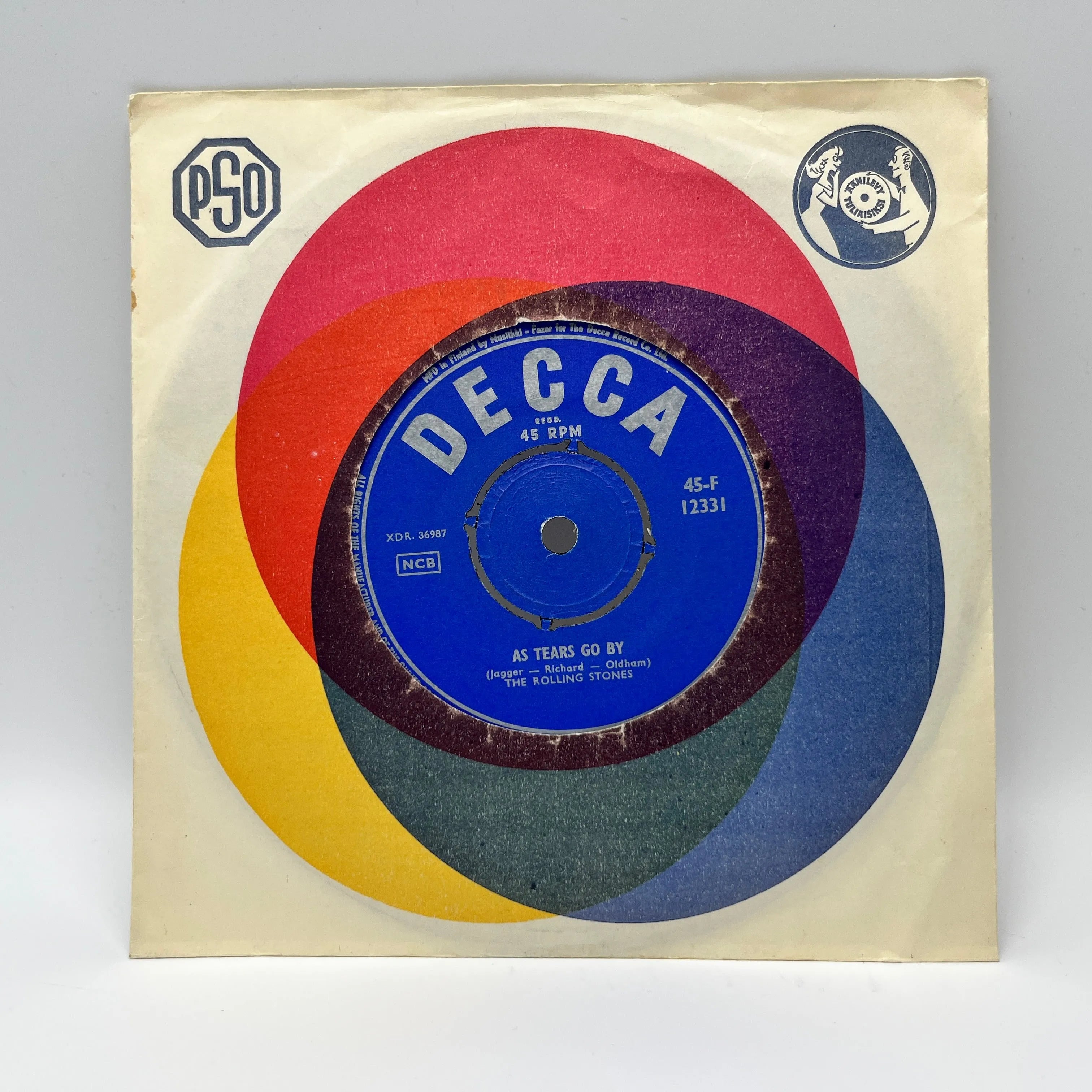 The Rolling Stones - As Tears Go By Single