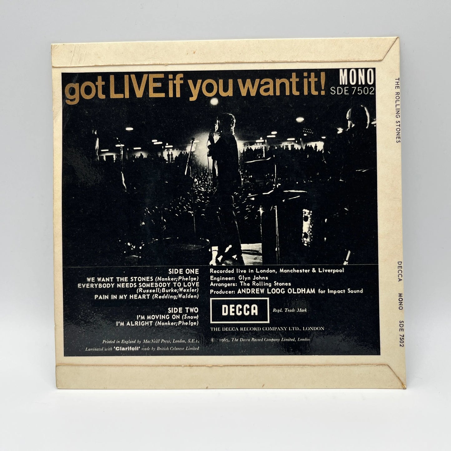 The Rolling Stones - Got Live If You Want It! EP