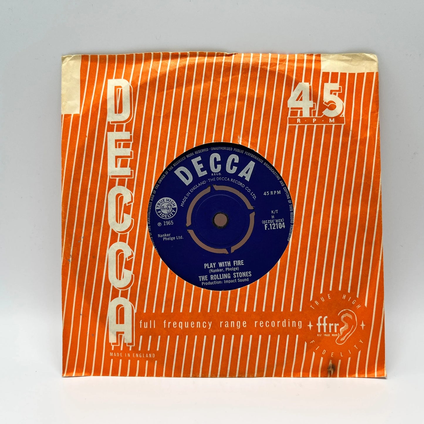 The Rolling Stones - The Last Time Single