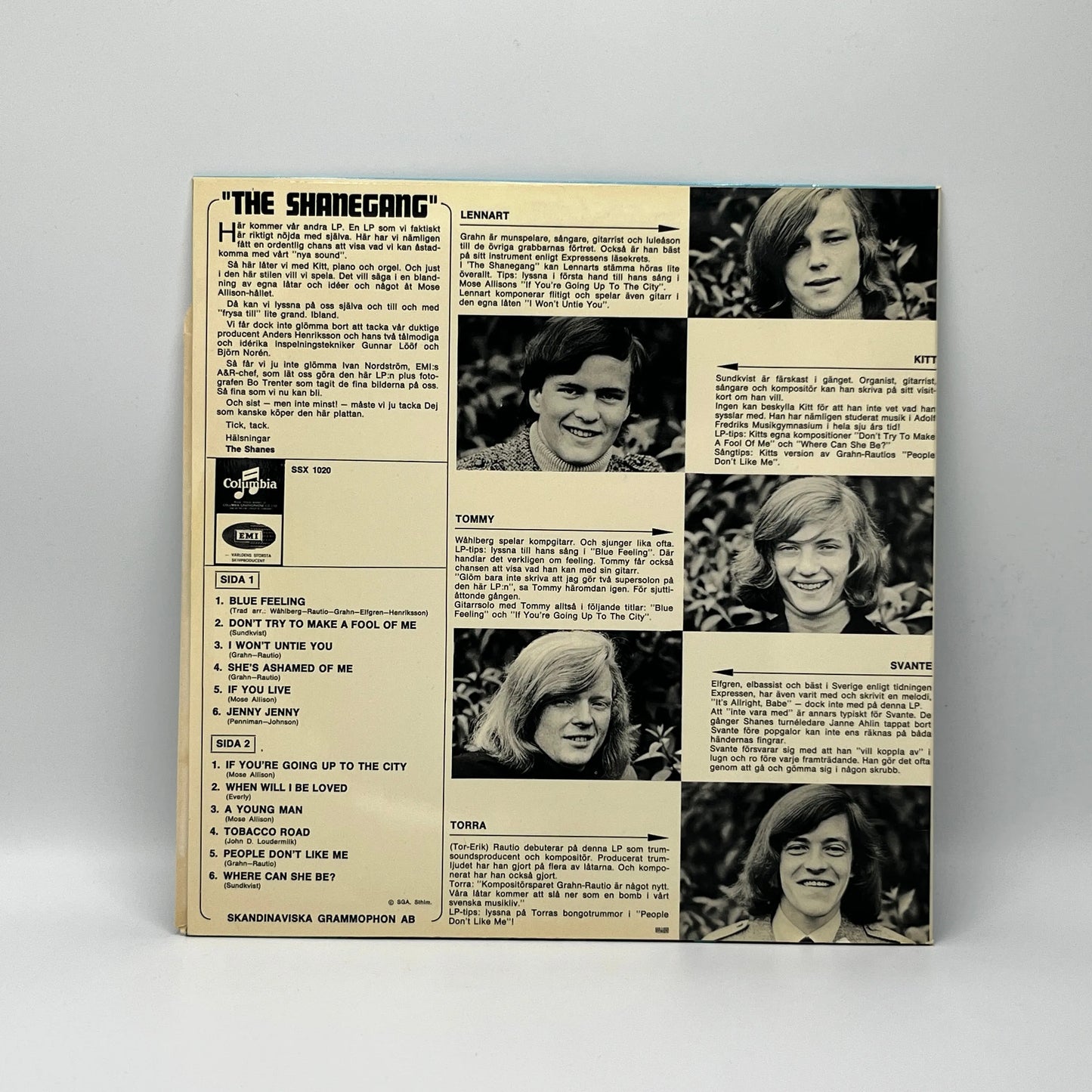 The Shanes - The Shanegang LP