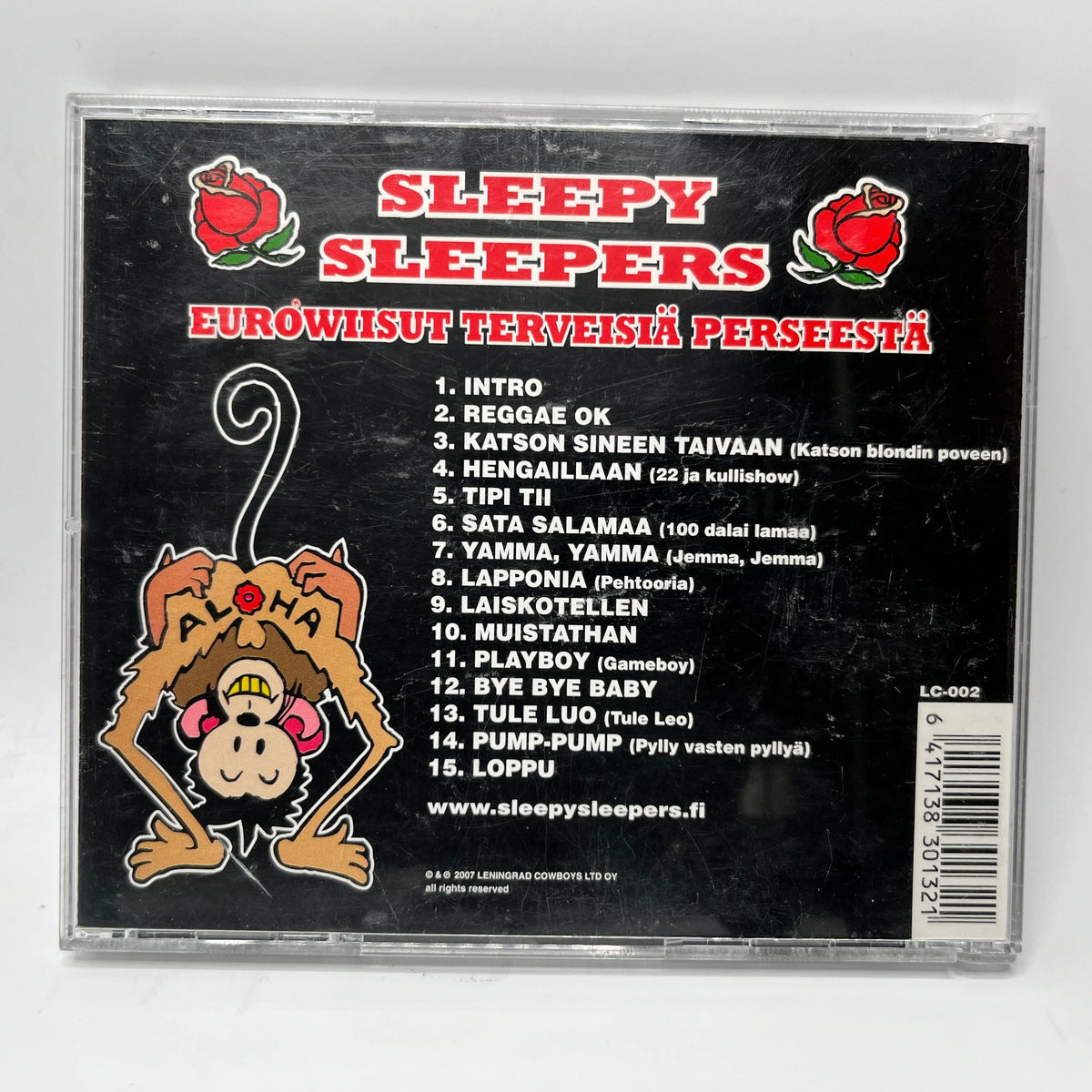 The Sleepy Sleepers - Eurowiisut Terveisiä Perseestä CD