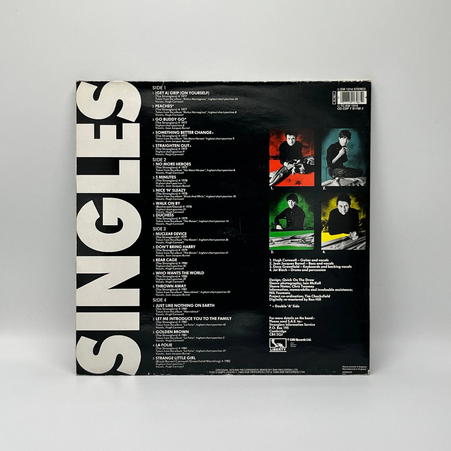 The Stranglers - Singles (The U.A. Years) 2LP