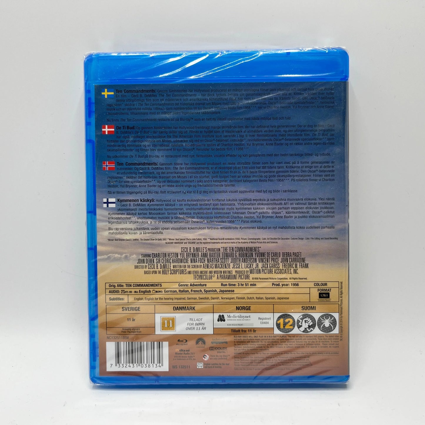 The Ten Commandments (Blu-Ray)