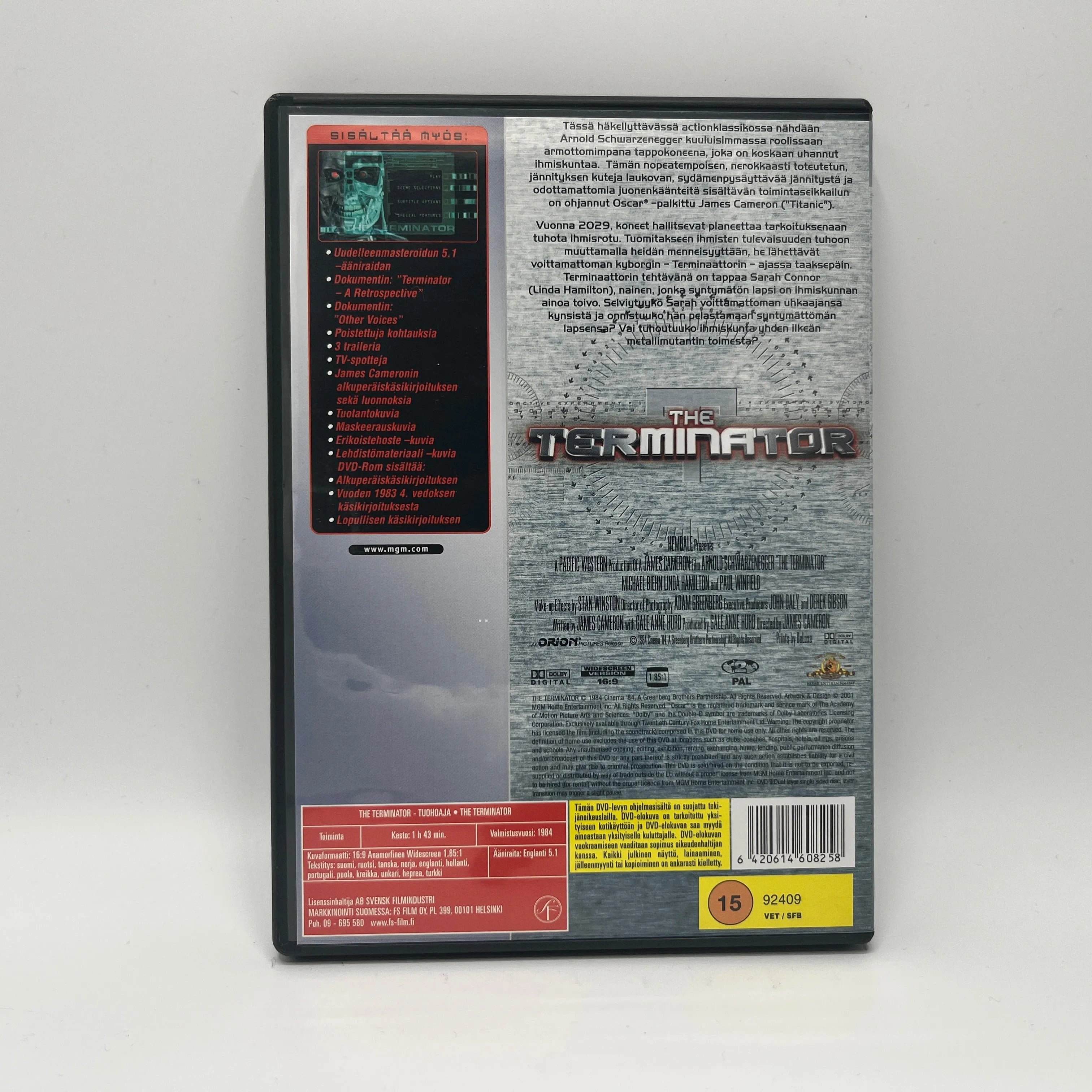 The Terminator - Tuhoaja (DVD)