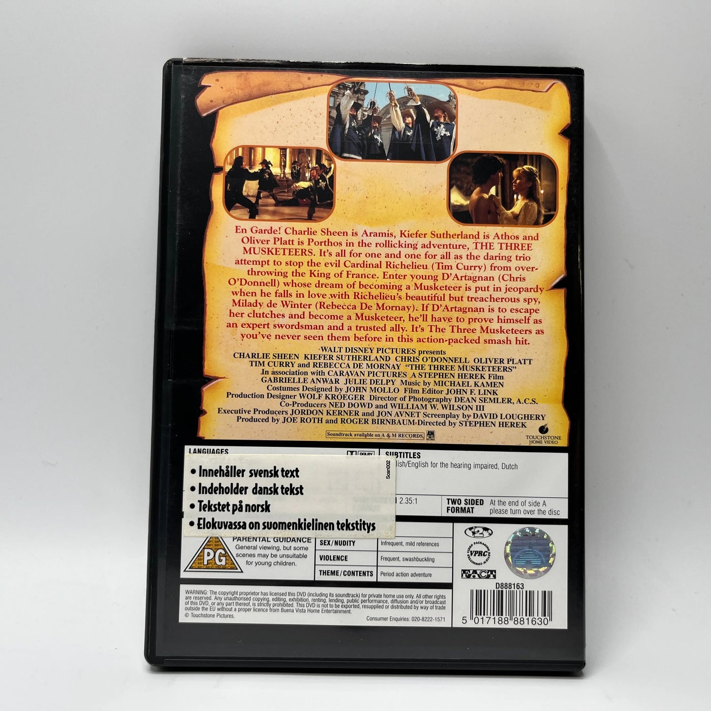 The Three Musketeers (DVD)