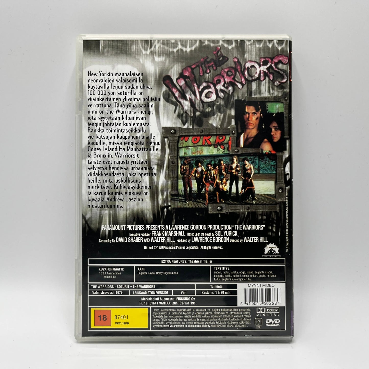 The Warriors - Soturit (DVD)