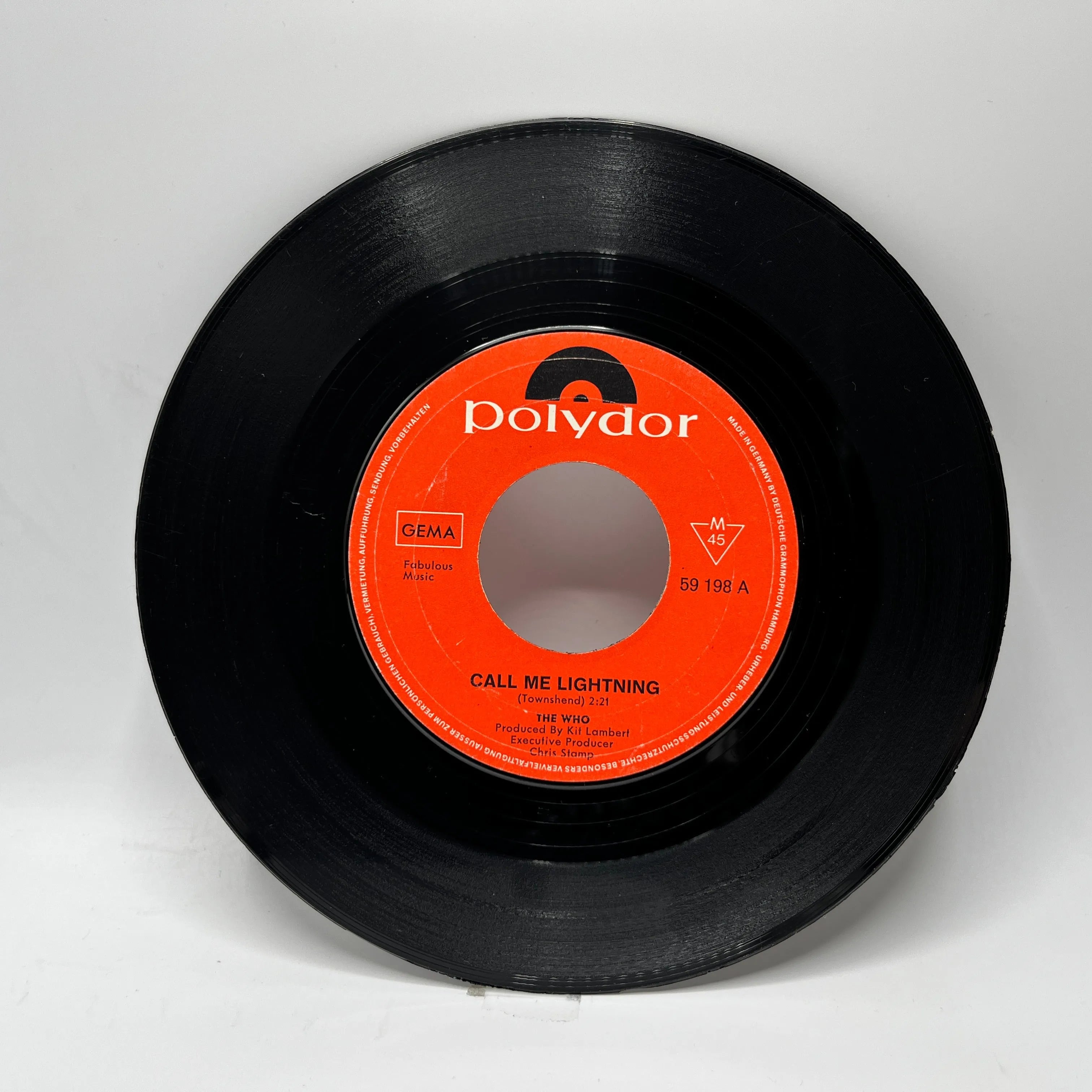 The Who – Call Me Lightning / Dr. Jekyll & Mr. Hyde Single