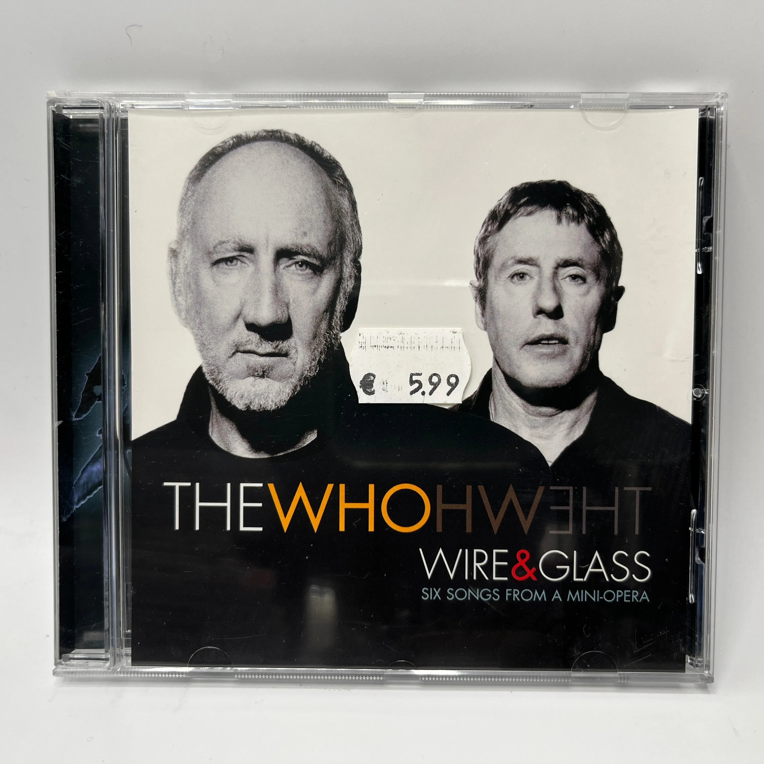The Who – Wire & Glass (Six Songs From A Mini-Opera) CD