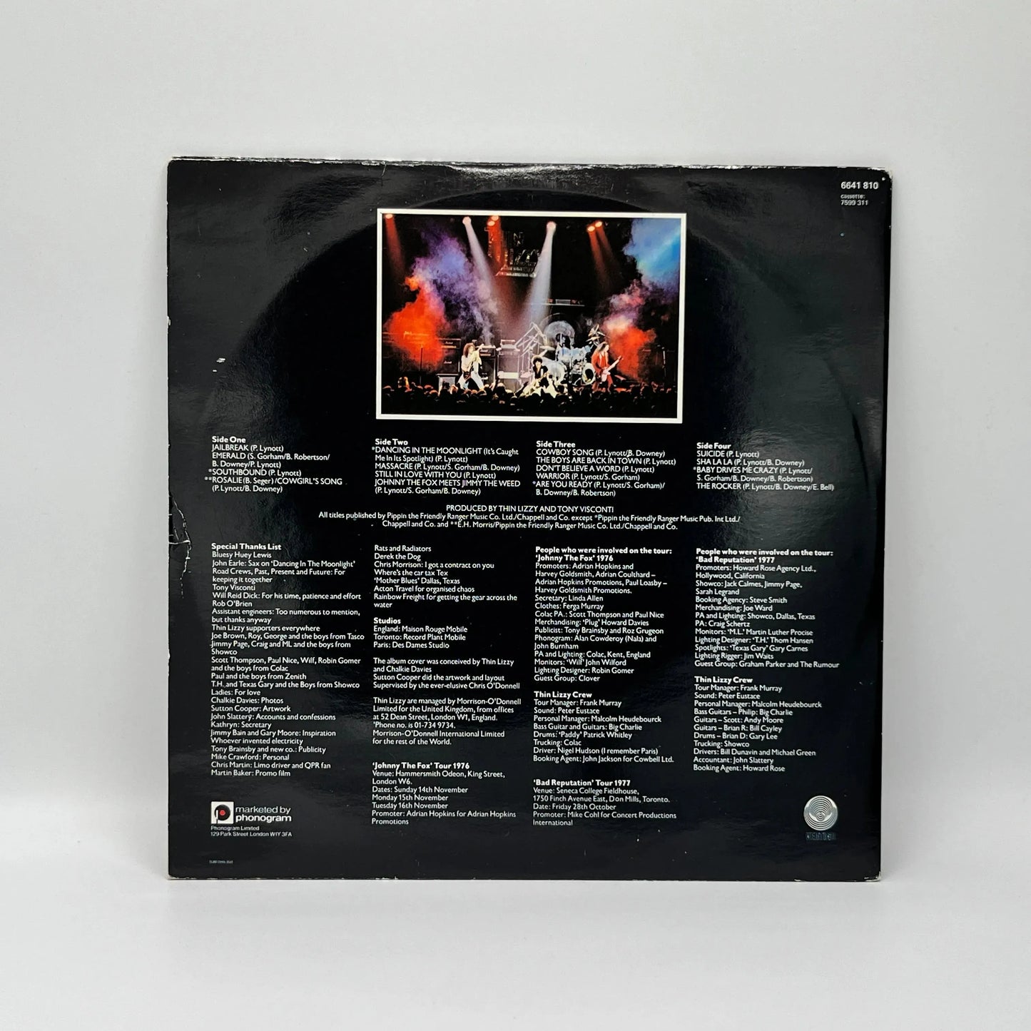 Thin Lizzy – Live And Dangerous 2LP