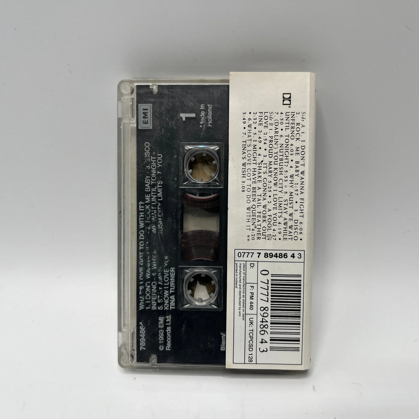 Tina Turner - What's Love Got To Do With It C-kasetti