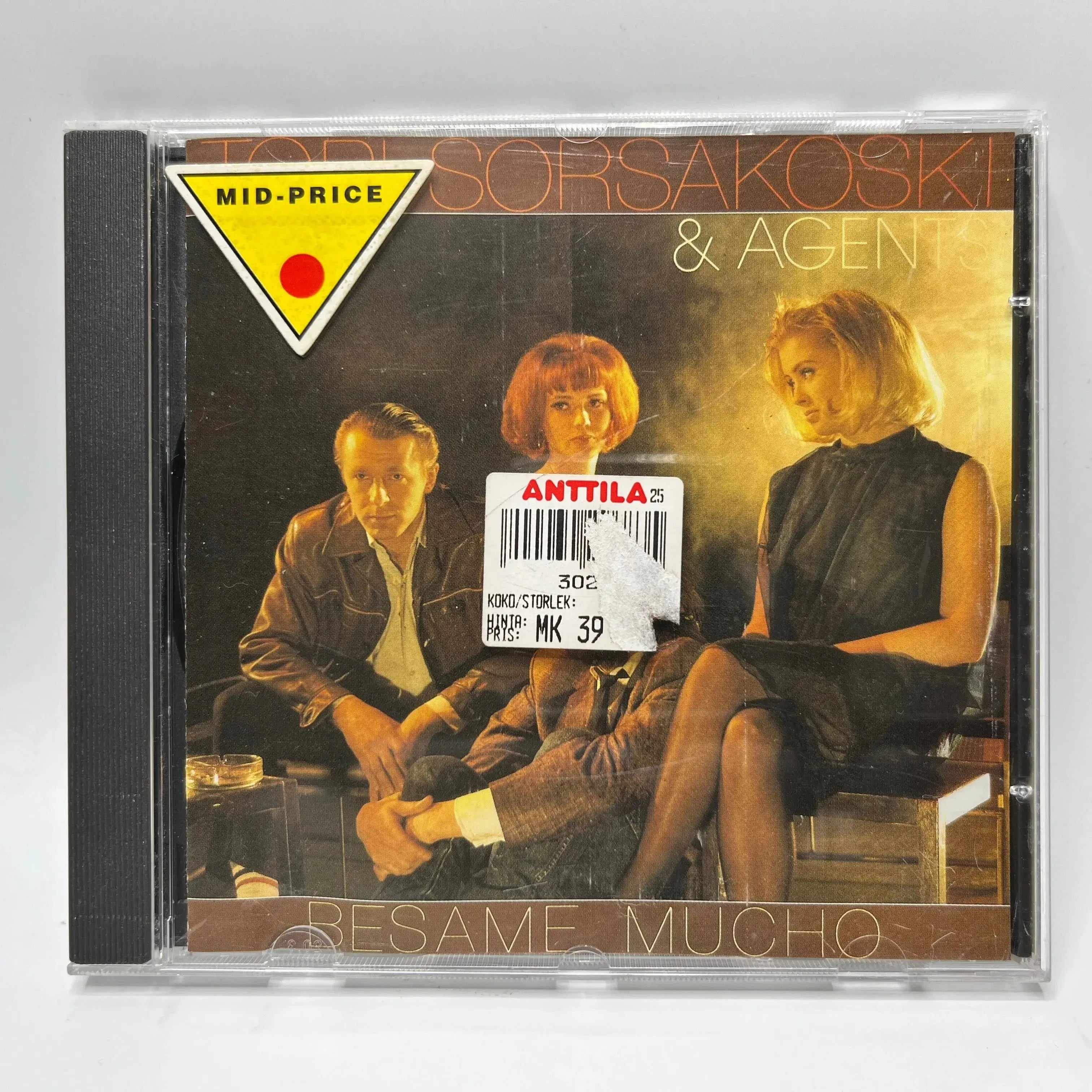 Topi Sorsakoski & Agents - Besame Mucho CD