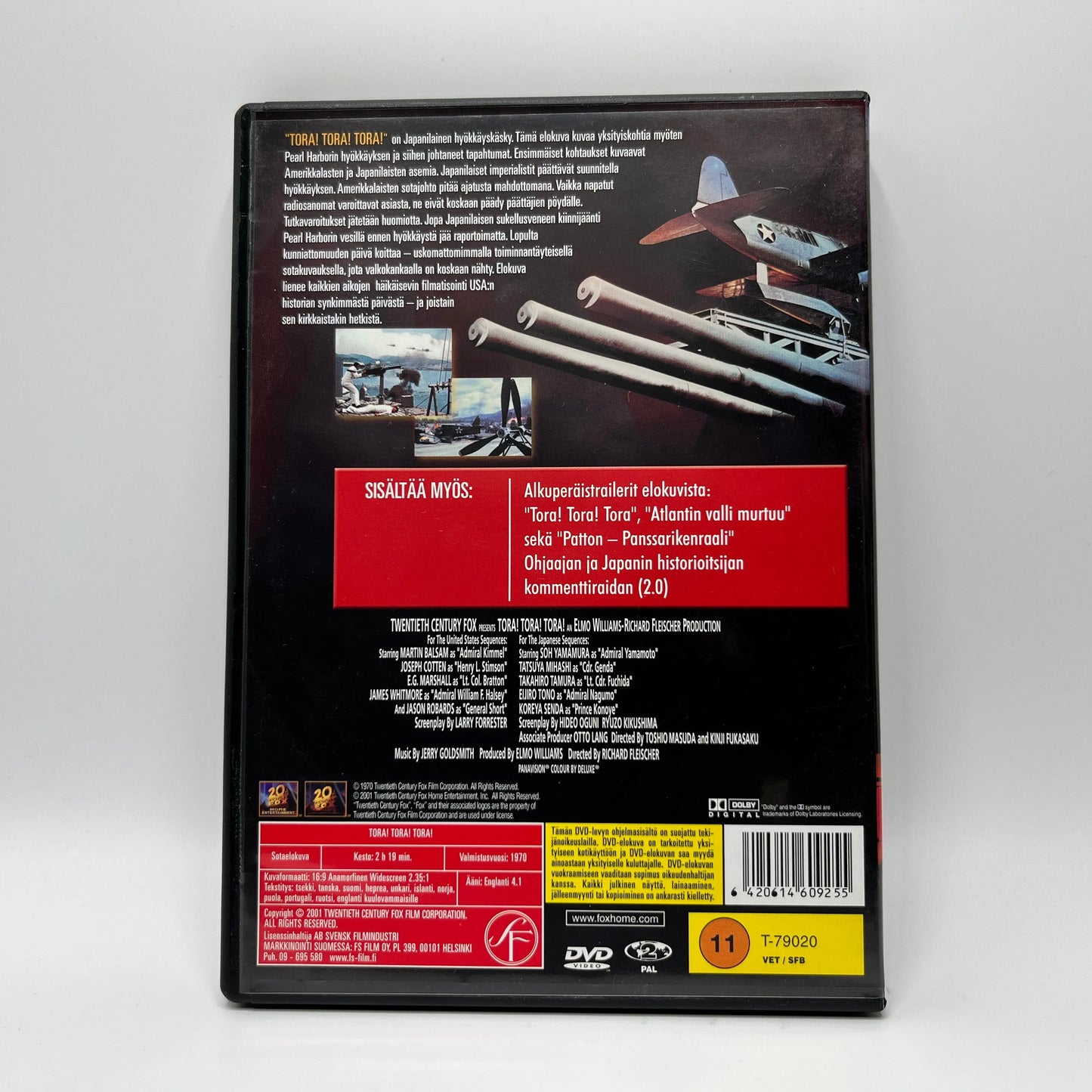 Tora! Tora! Tora! - Hyökkäys Pearl Harboriin (DVD)