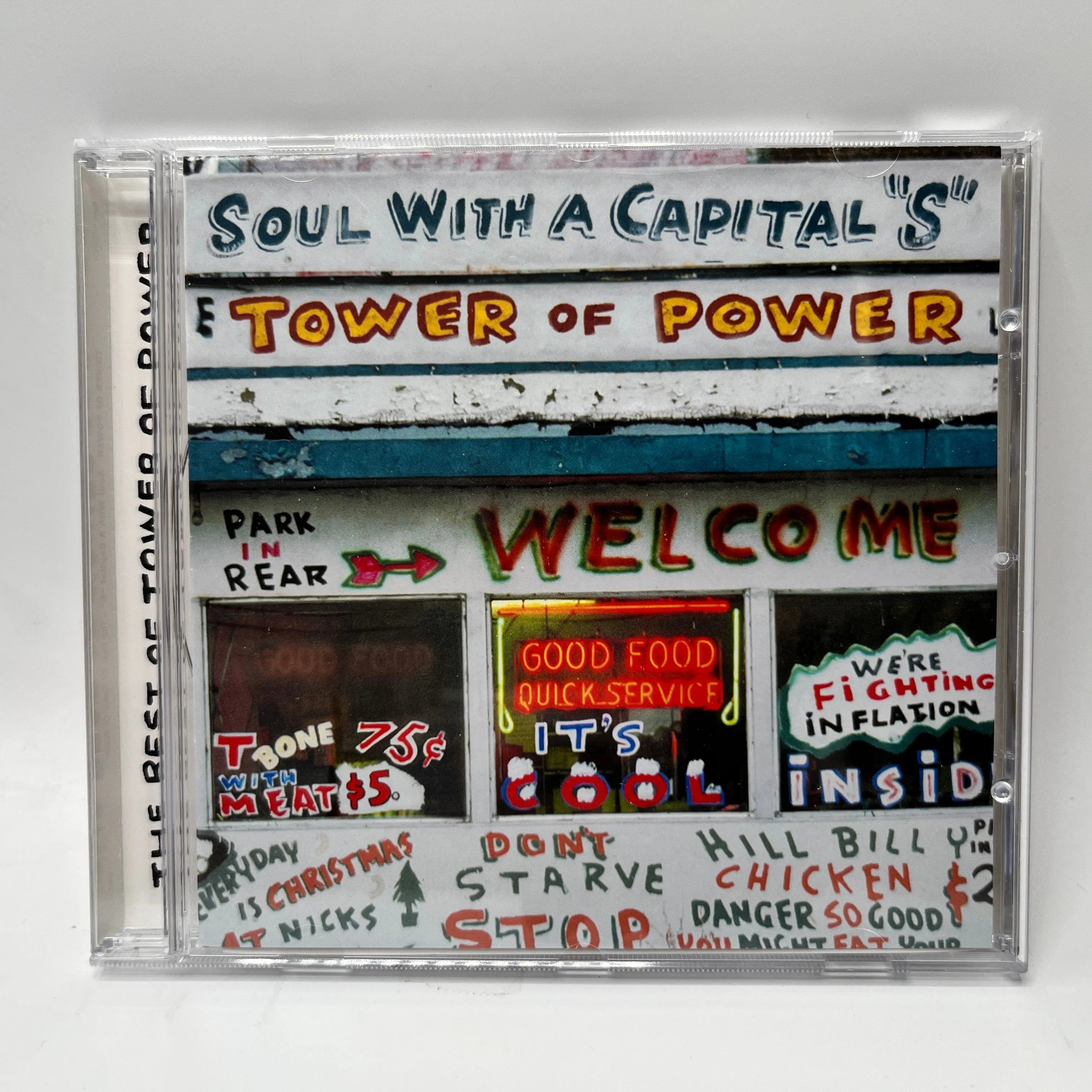 Tower Of Power – Soul With A Capital "S" - The Best Of Tower Of Power CD