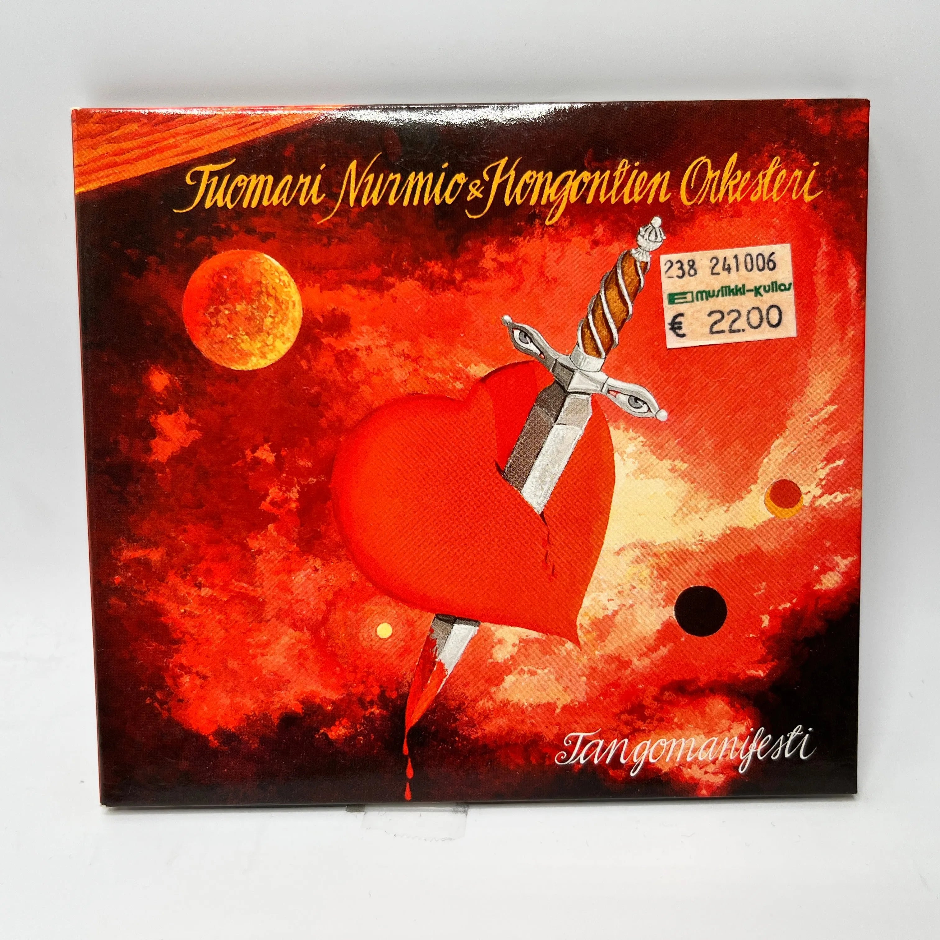 Tuomari Nurmio & Kongontien Orkesteri – Tangomanifesti CD