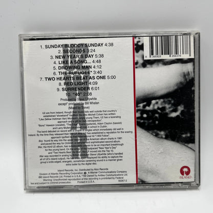 U2 - War CD