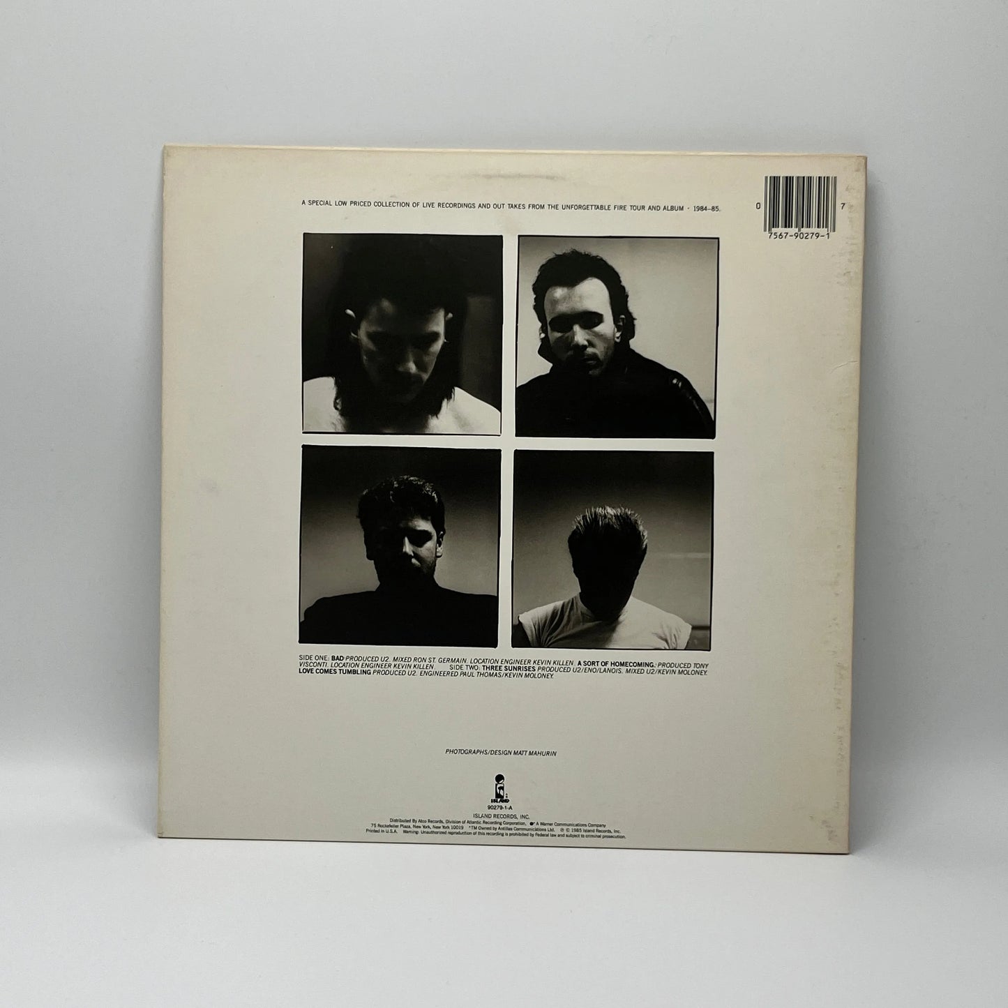 U2 - Wide Awake In America EP