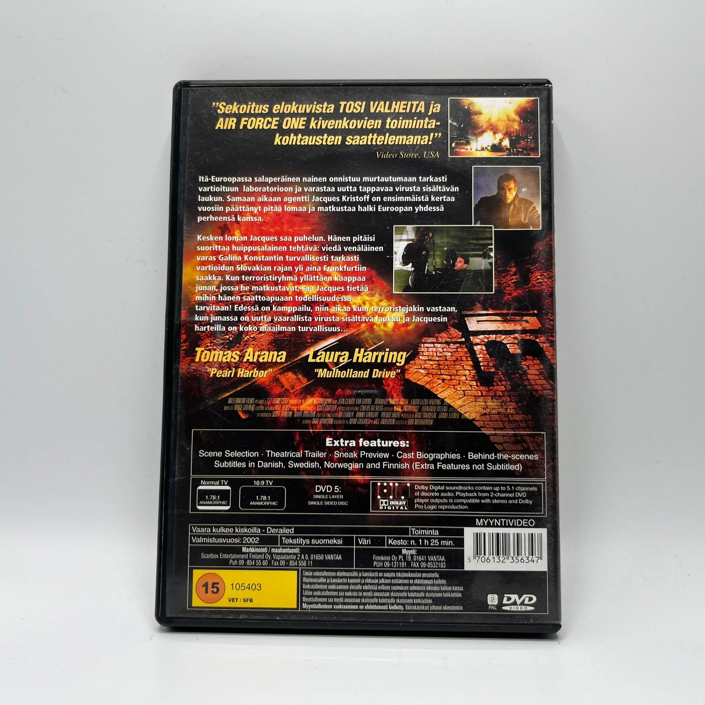 Vaara Kulkee Kiskoilla (DVD)