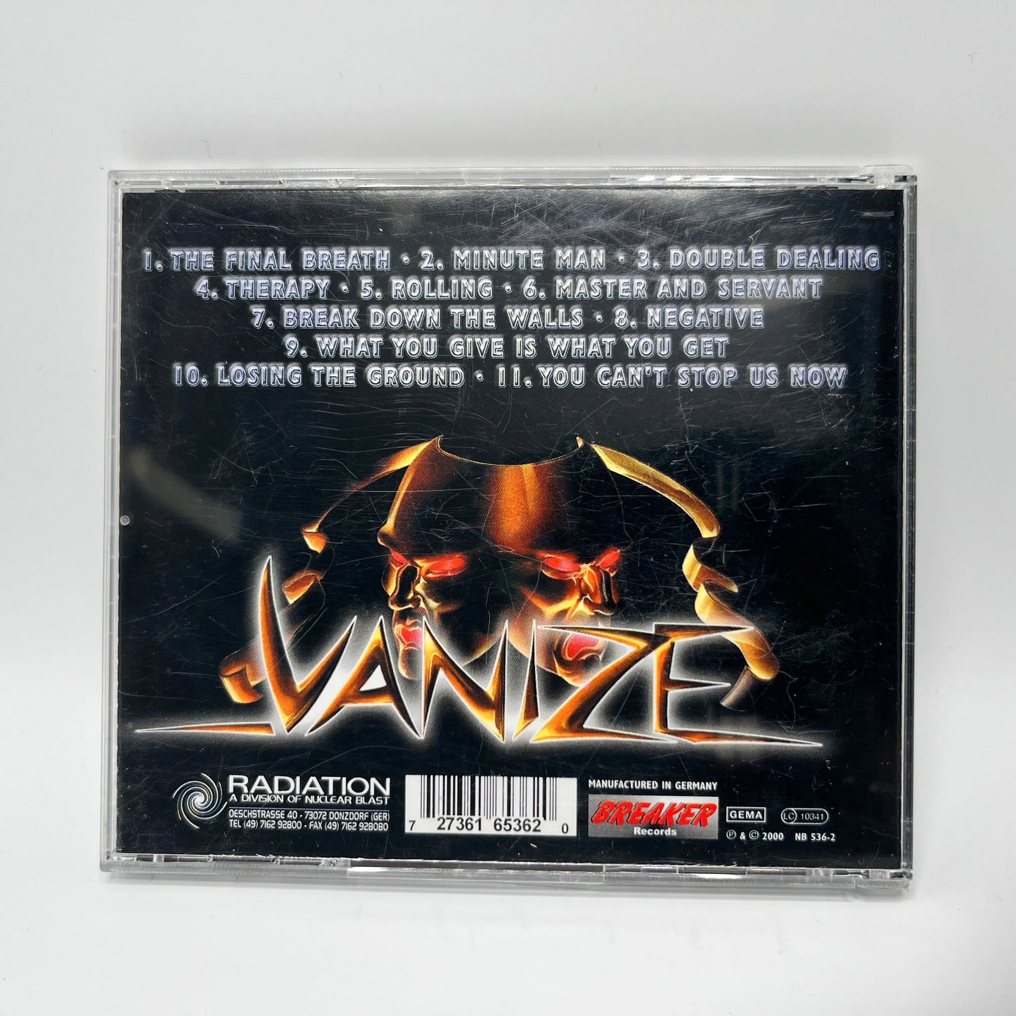 Vanize - Highproof CD