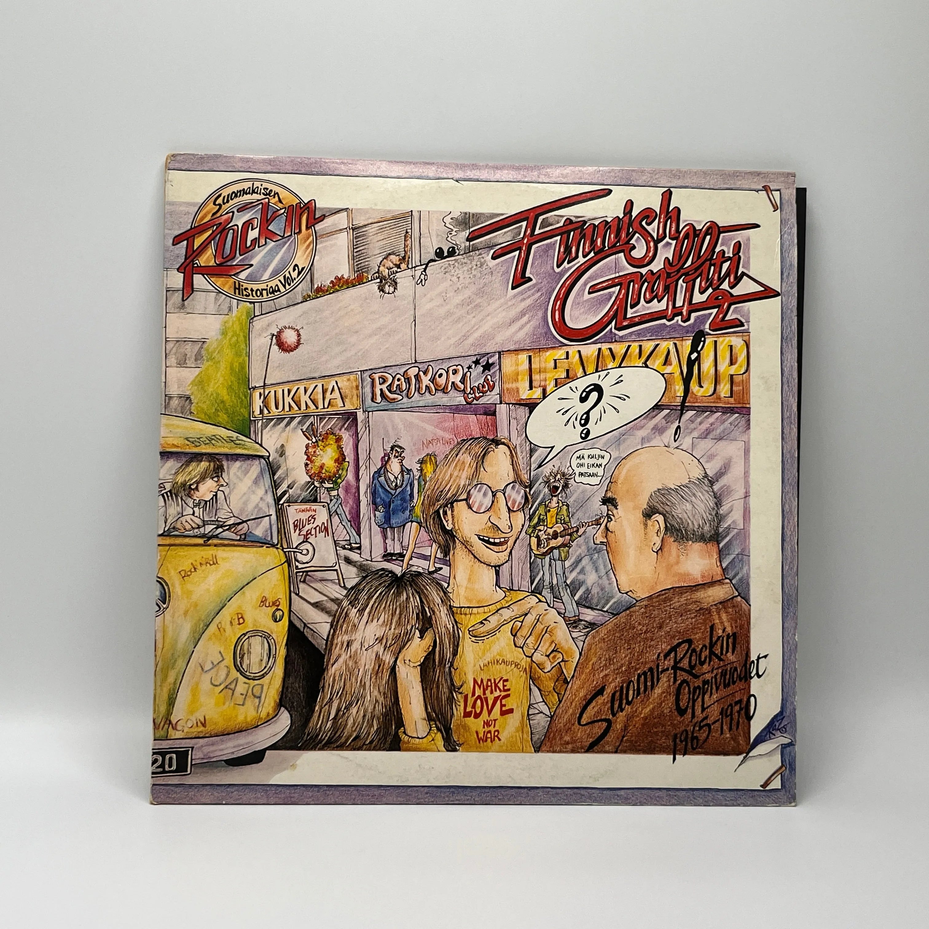 Various Artists: Finnish Graffiti 2 - Suomi-Rockin Oppivuodet 1965-1970 2LP