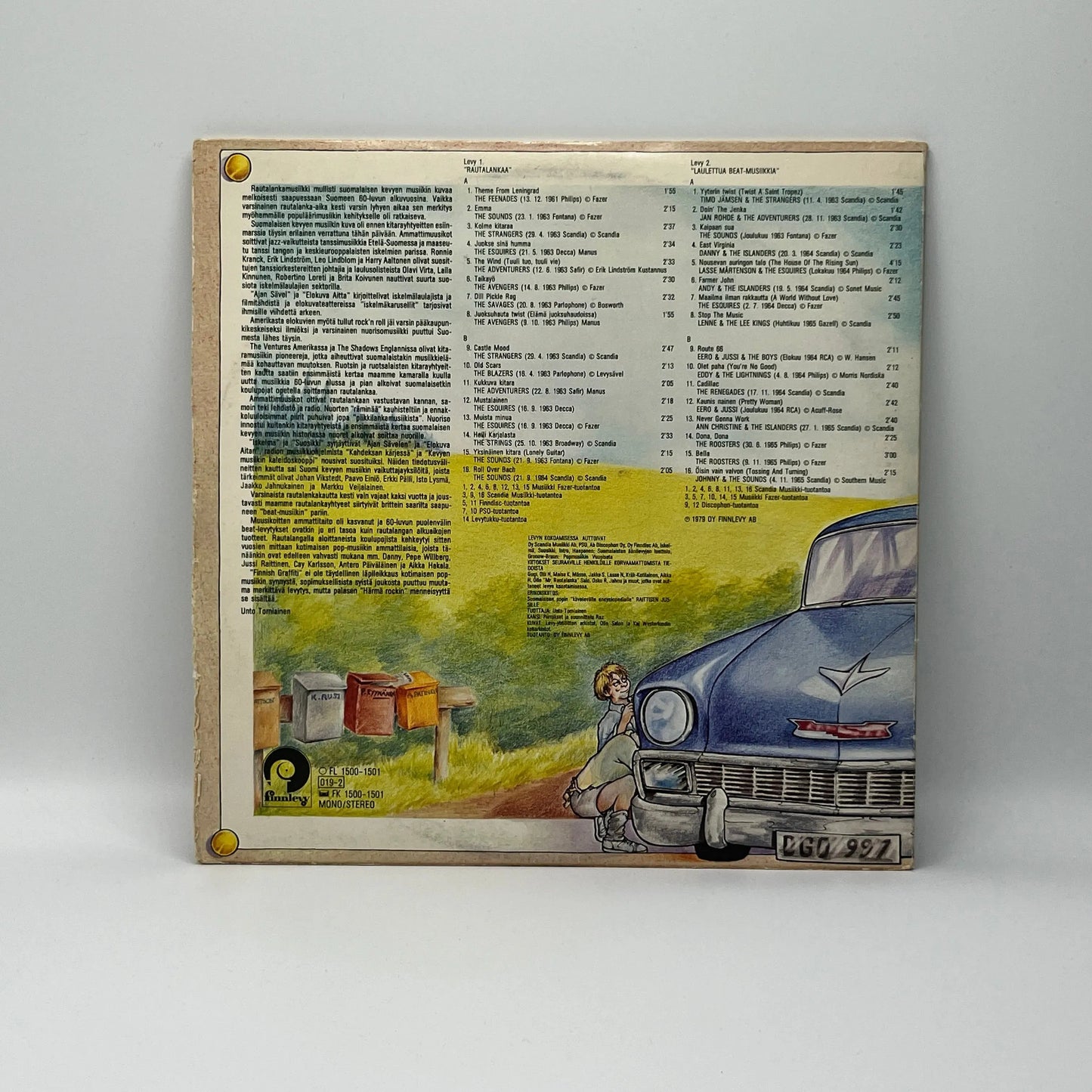Various Artists: Finnish Graffiti - Rautalankaa Ja Beat -Musiikkia 1961-1965 2LP