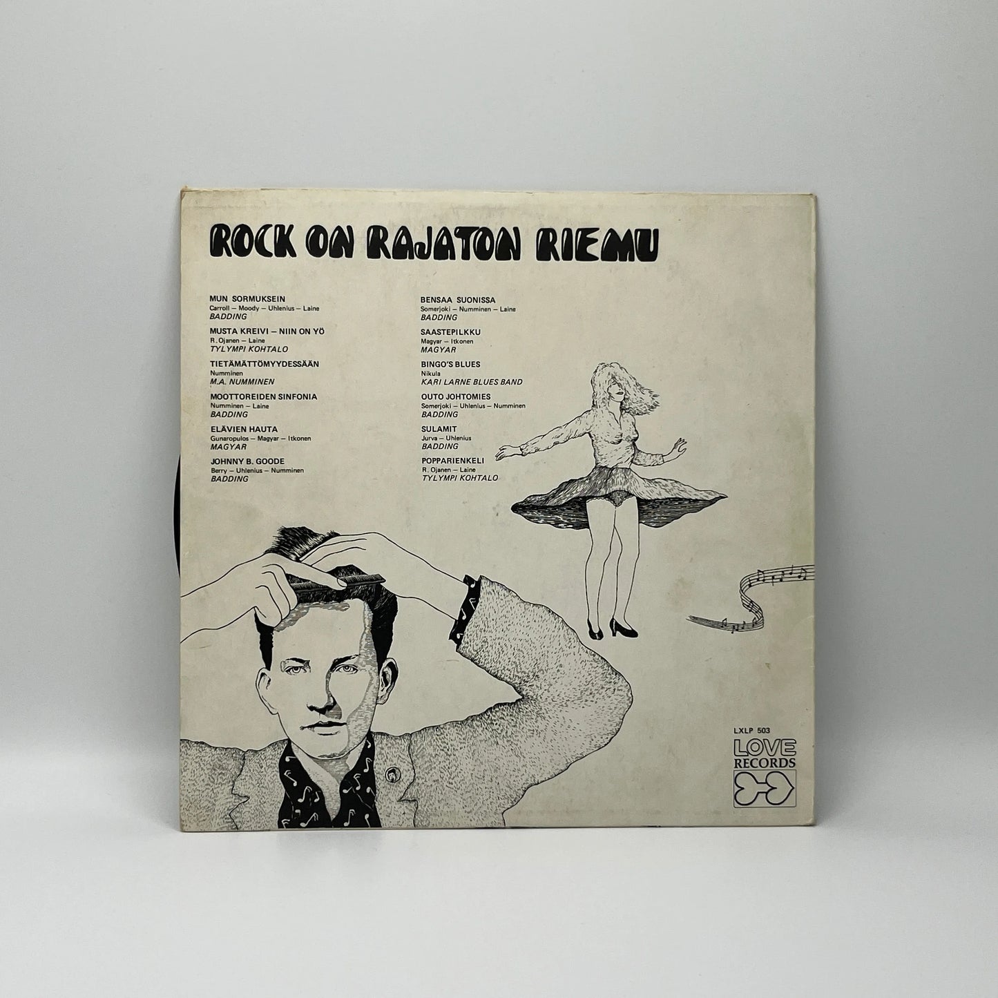Various Artists - Rock On Rajaton Riemu LP