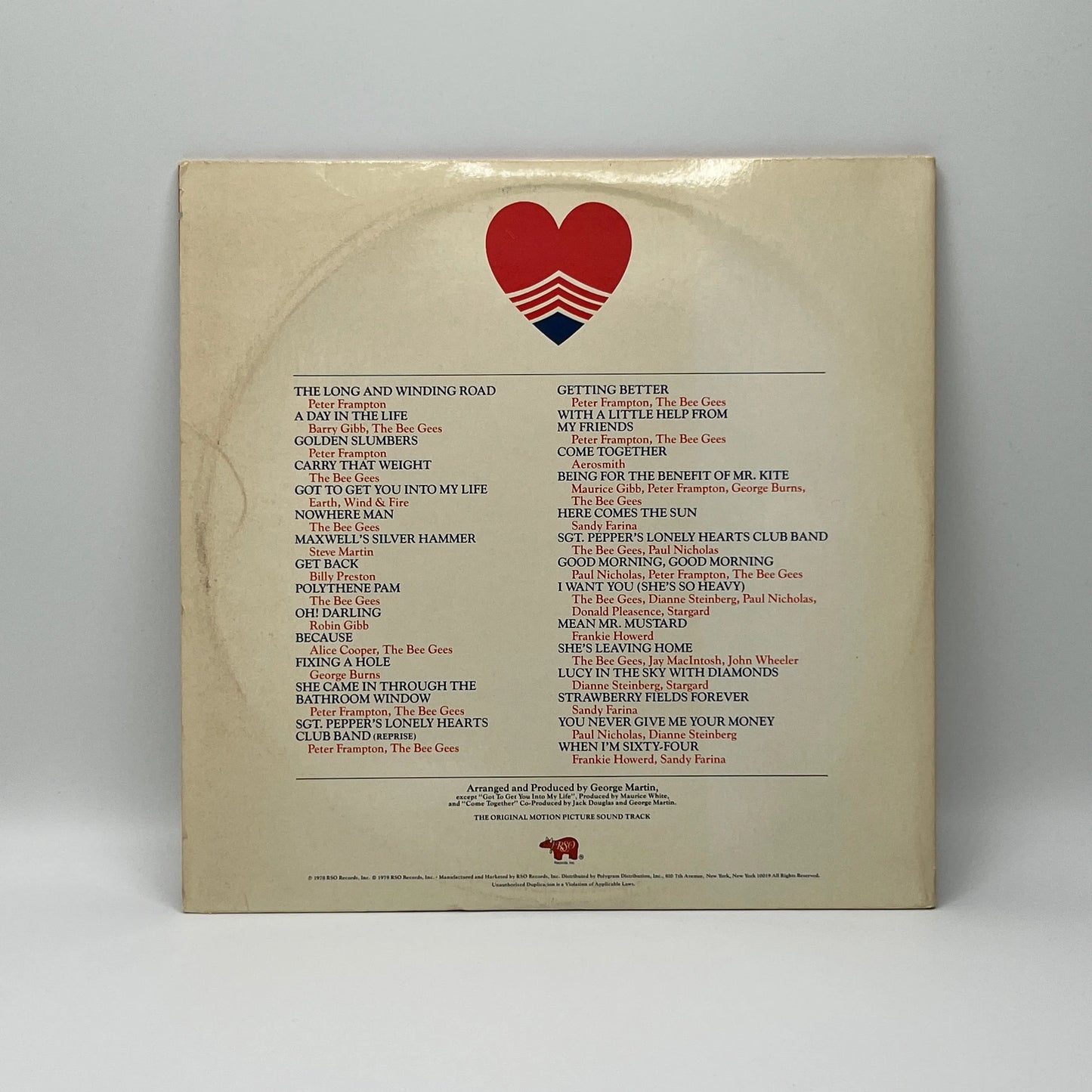 Various Artists - Sgt. Pepper's Lonely Hearts Club Band - Soundtrack 2LP