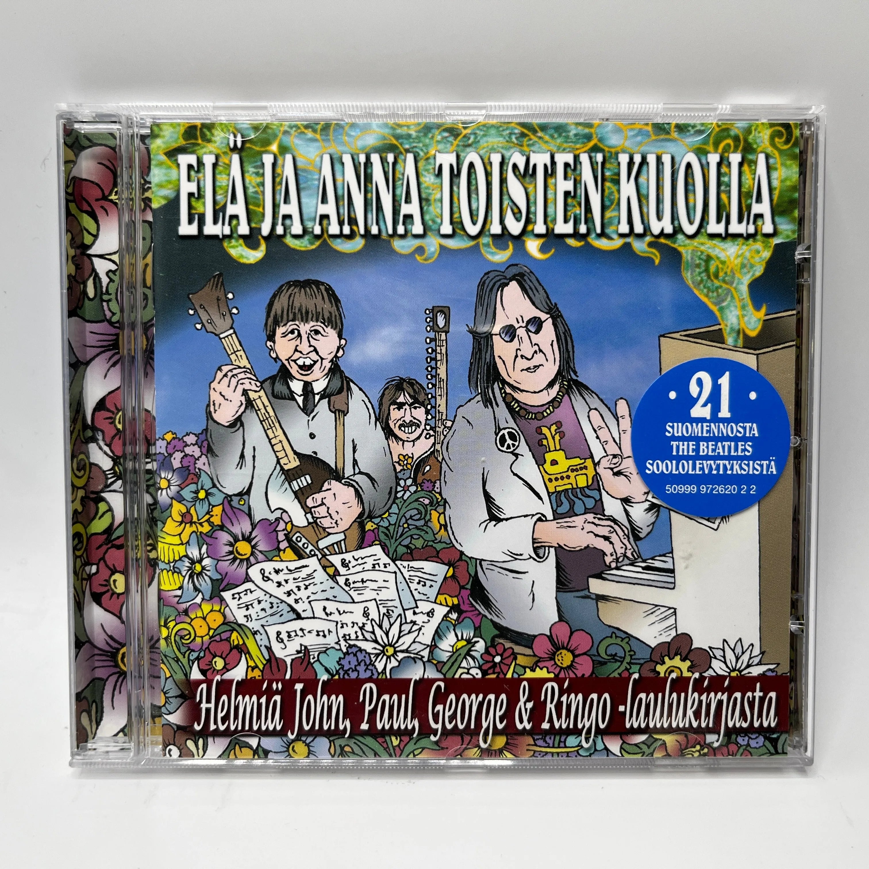Various – Elä Ja Anna Toisten Kuolla - Helmiä John, Paul, George & Ringo - Laulukirjasta CD
