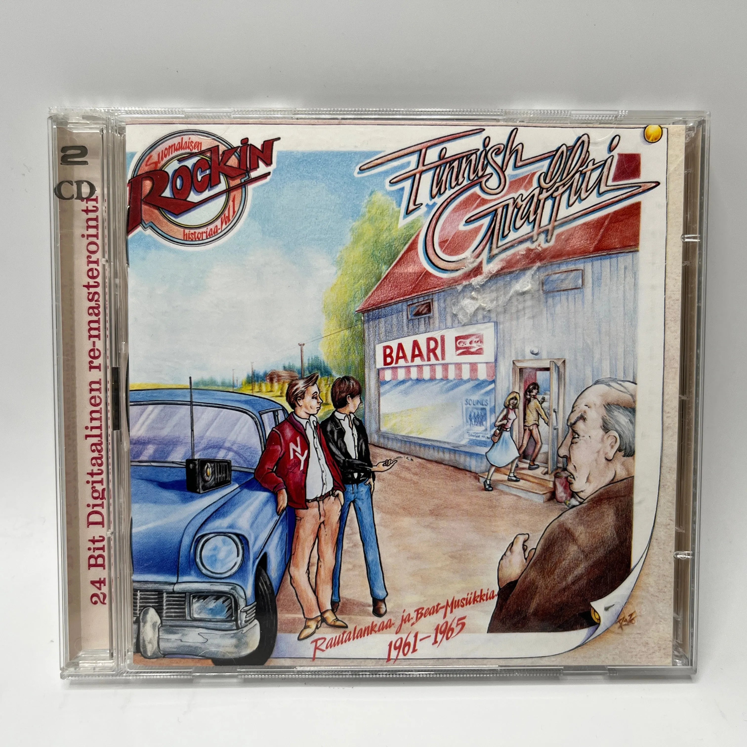 Various – Finnish Graffiti - Rautalankaa Ja Beat-musiikkia 1961-65 2CD