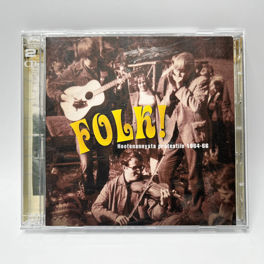 Various - Folk! Hootenannysta Protestiin 1964-66 2CD