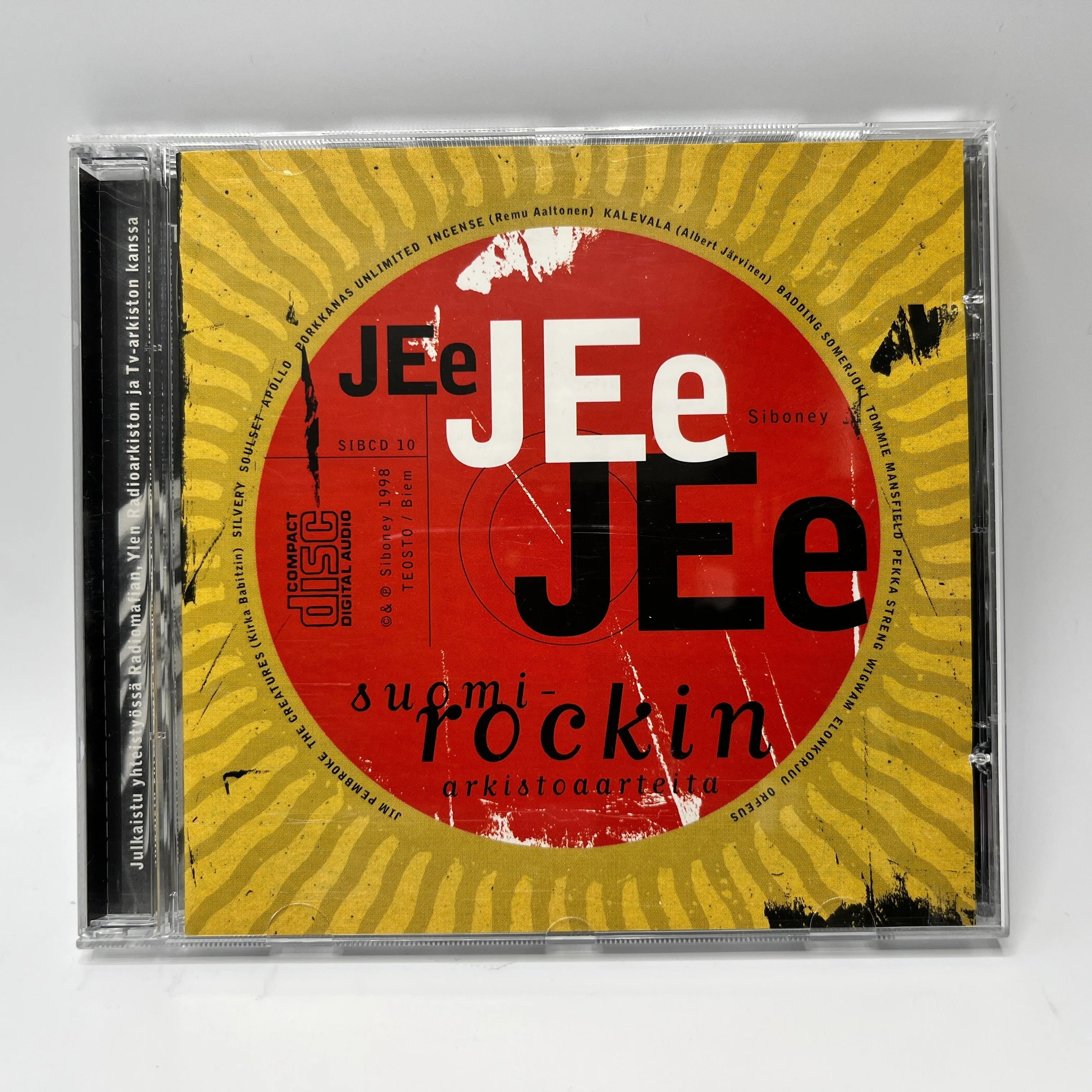 Various - Jee Jee Jee - Suomi-Rockin Arkistoaarteita CD