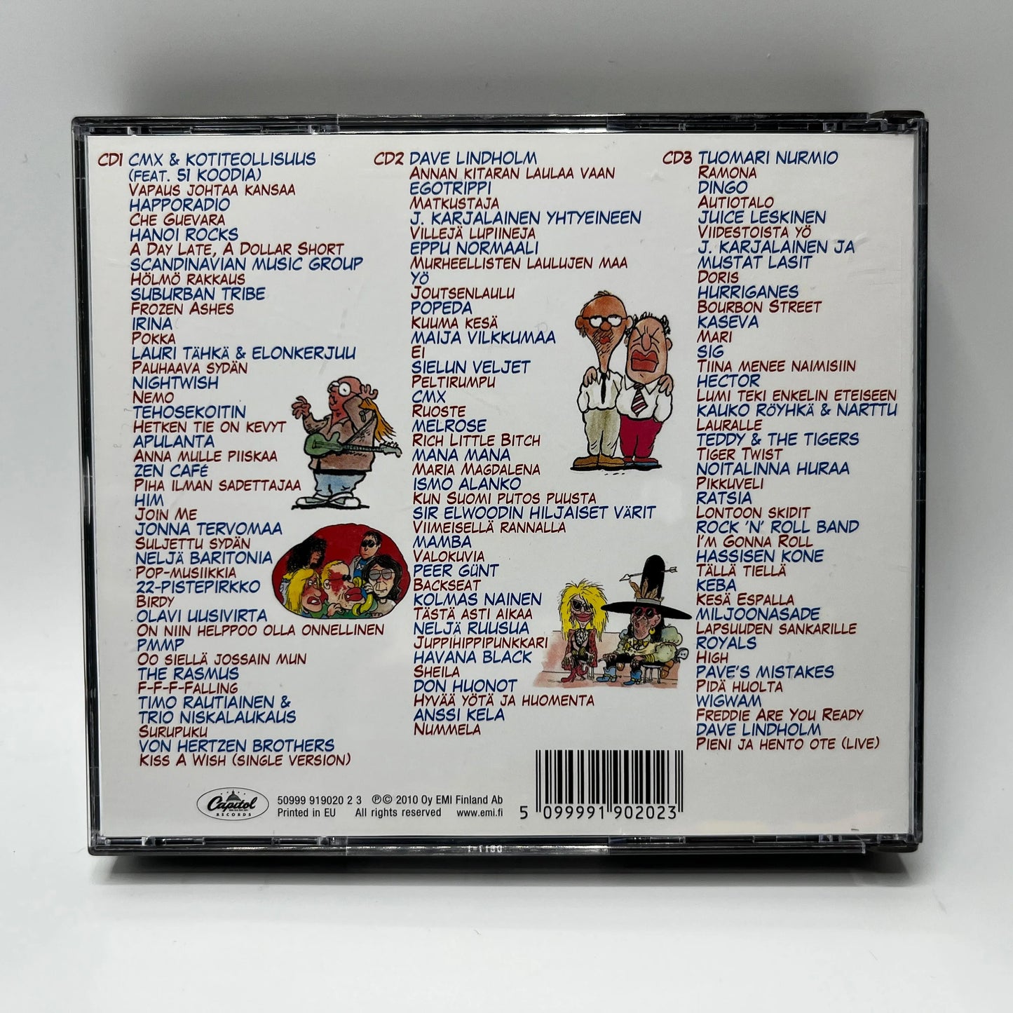 Various – Kaikkien Aikojen Suomirock-klassikot 3CD