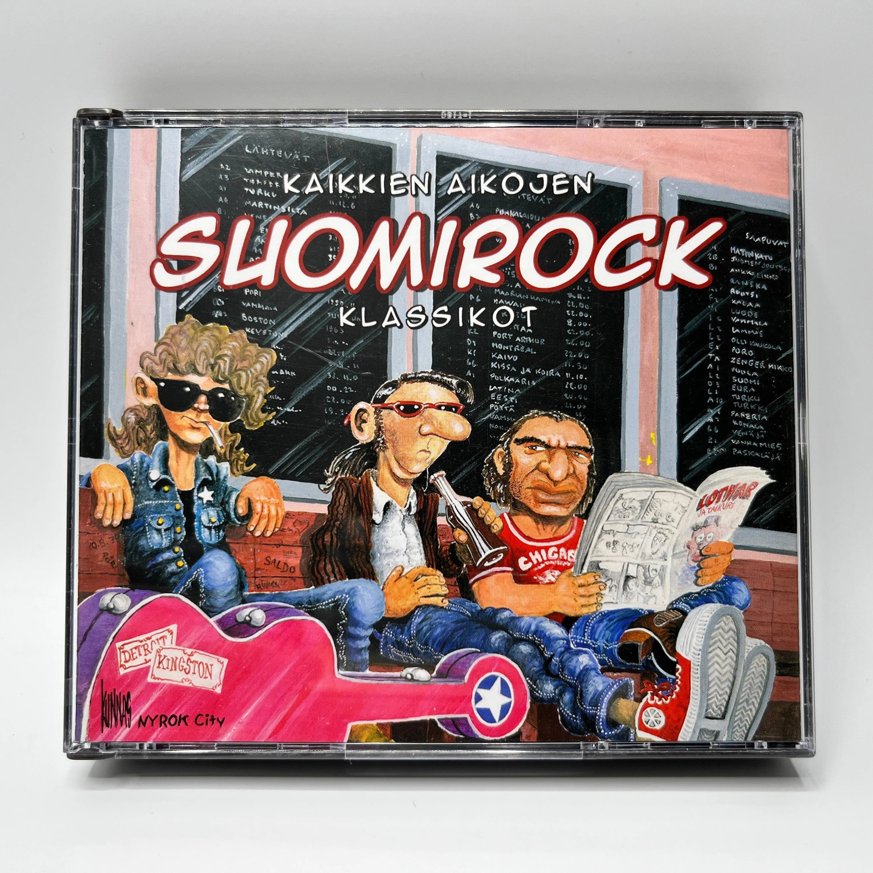 Various – Kaikkien Aikojen Suomirock-klassikot 3CD